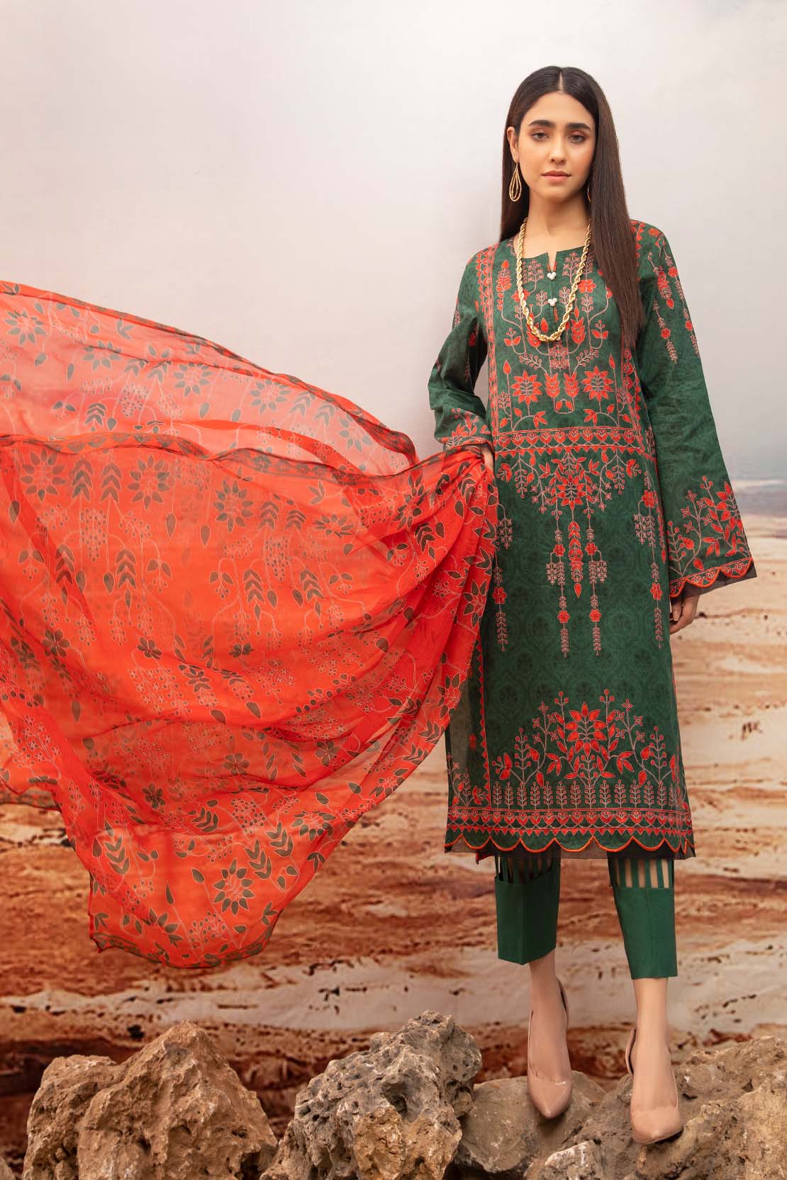 Shirt Trouser Dupatta - Image 4