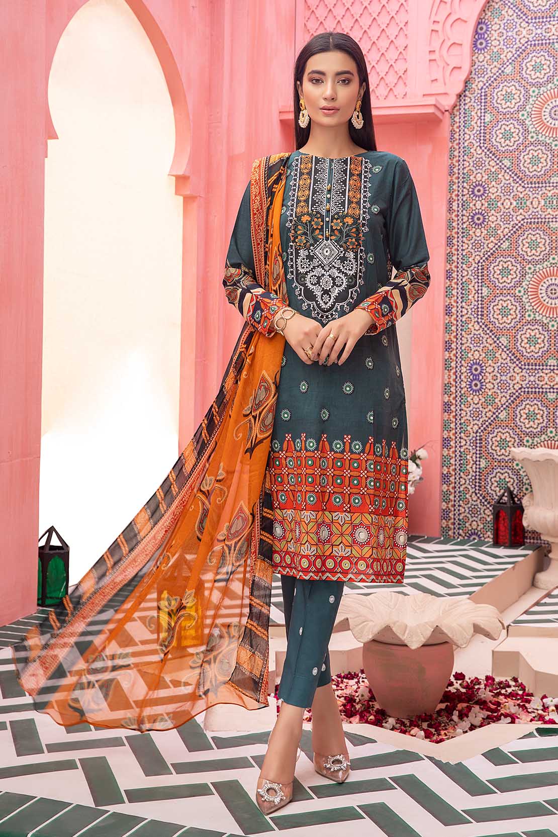 Shirt Trouser Dupatta - Image 3