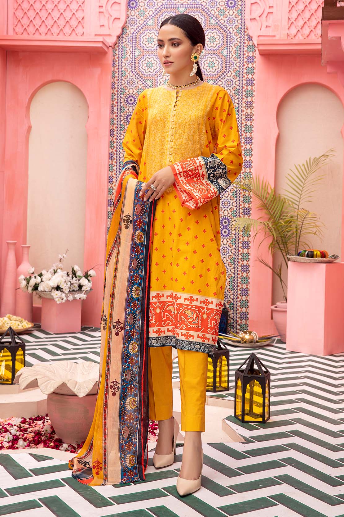 Shirt Trouser Dupatta - Image 3