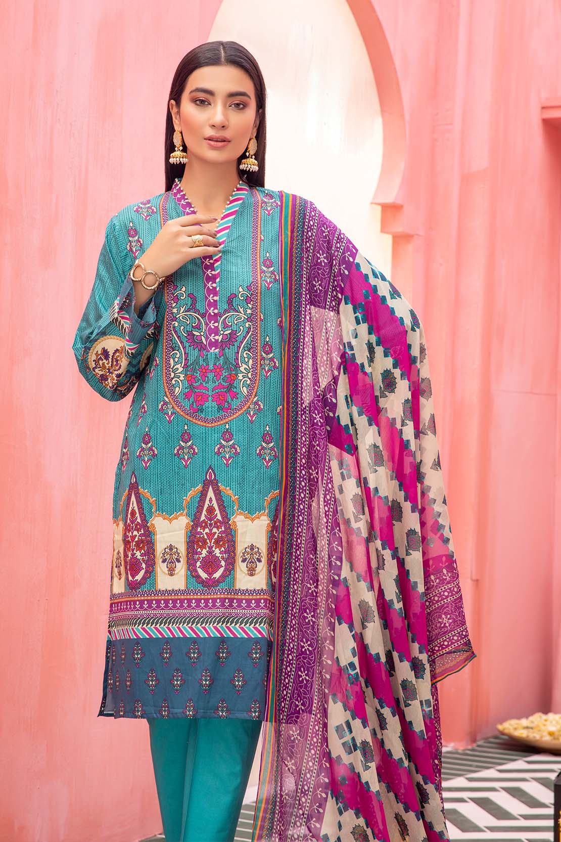 Shirt Dupatta Trouser - Image 4