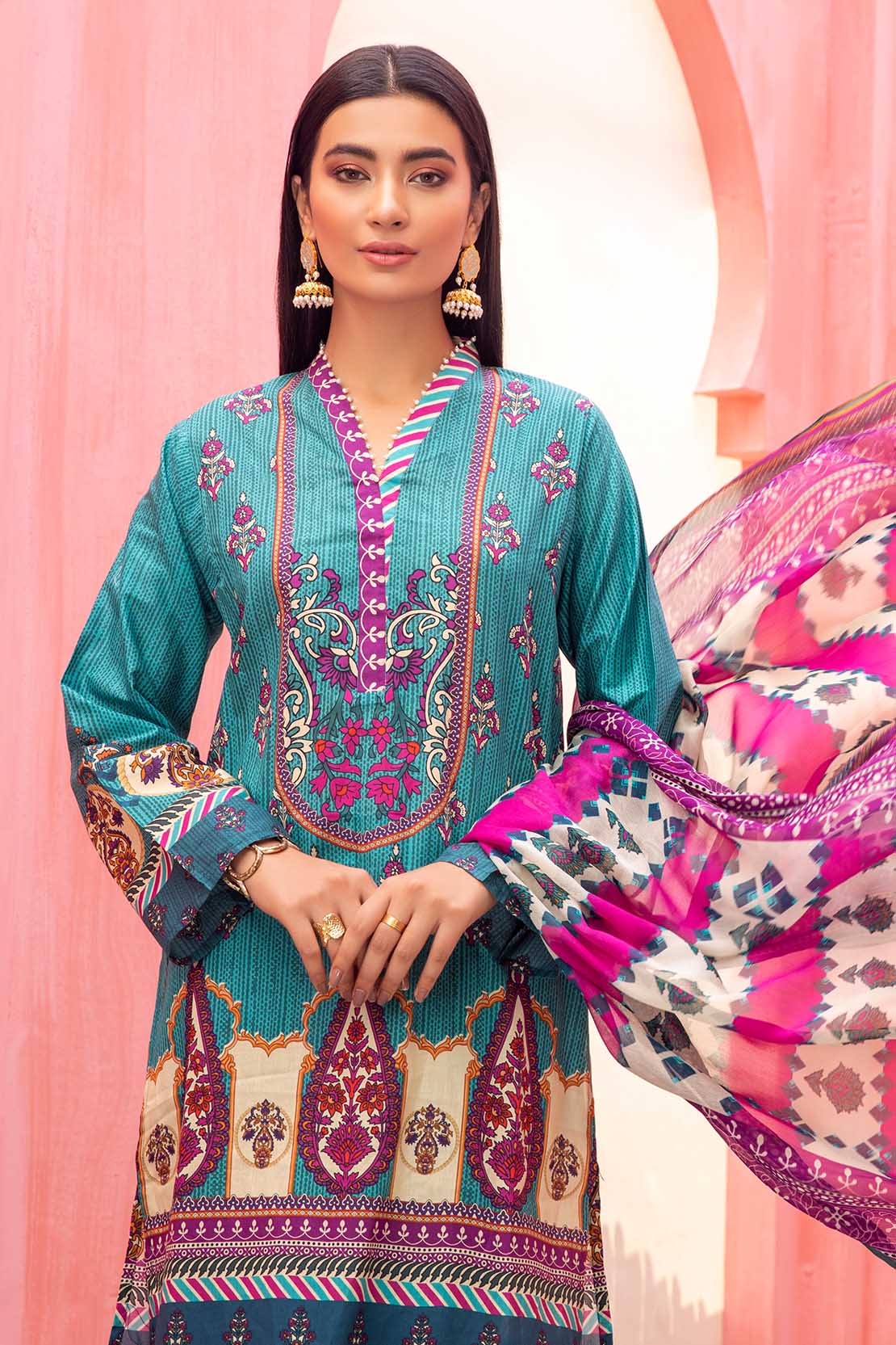 Shirt Trouser Dupatta - Image 5
