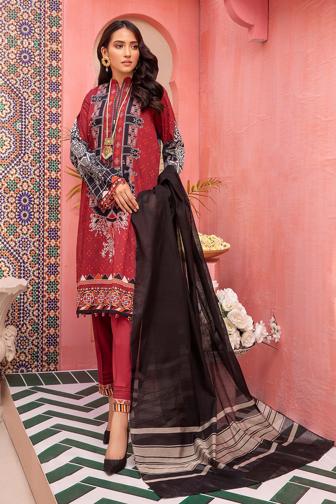Shirt Trouser Dupatta - Image 3