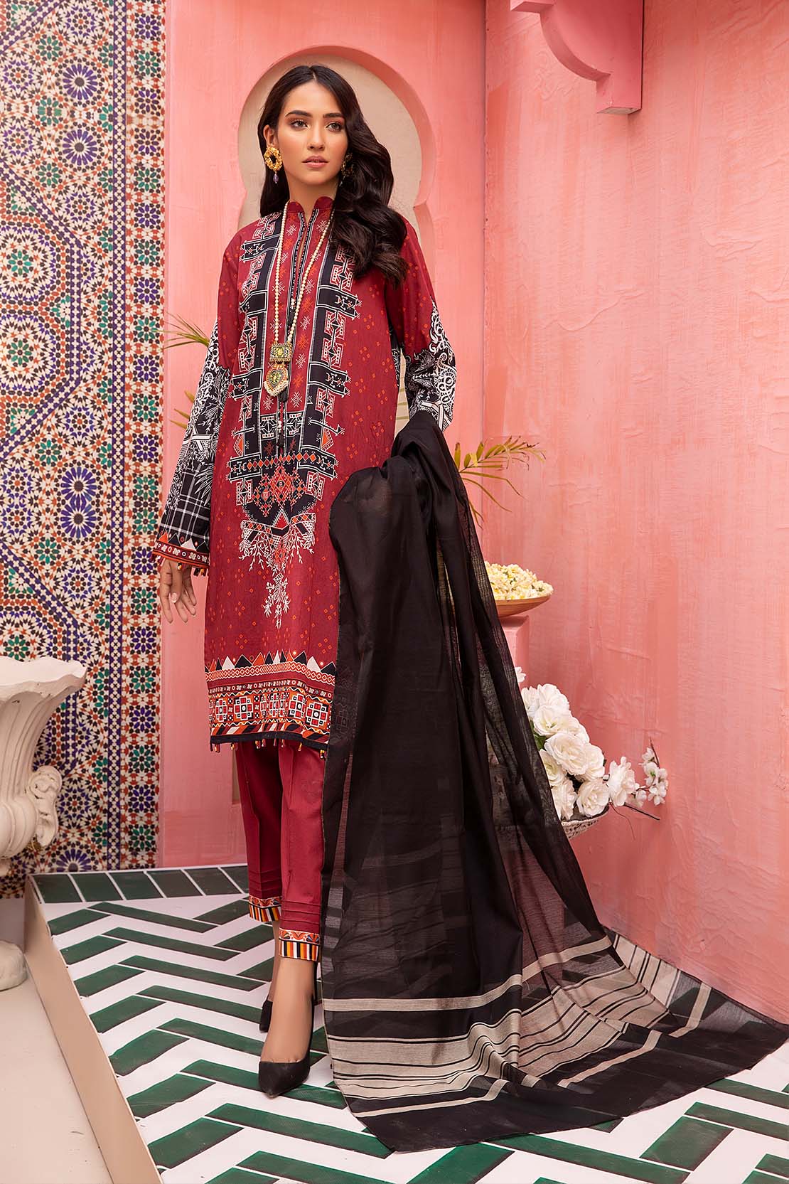 Shirt Trouser Dupatta - Image 4