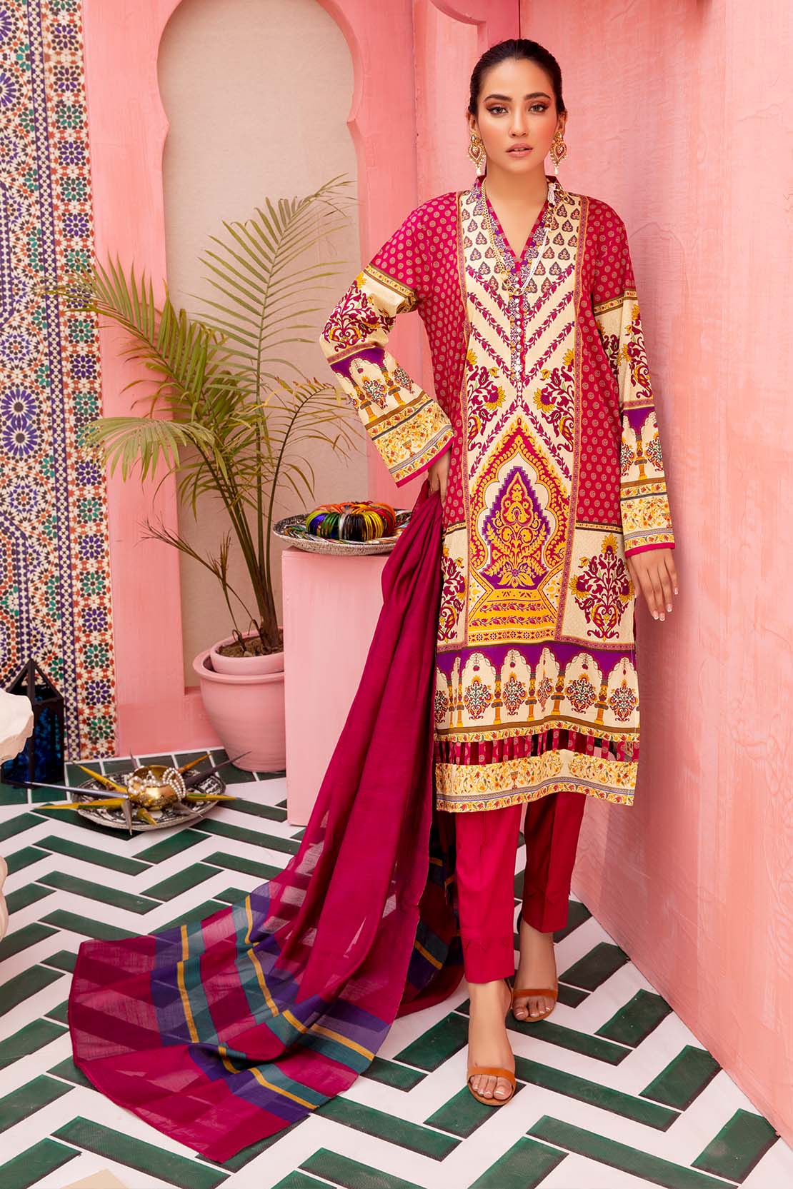 Shirt Trouser Dupatta