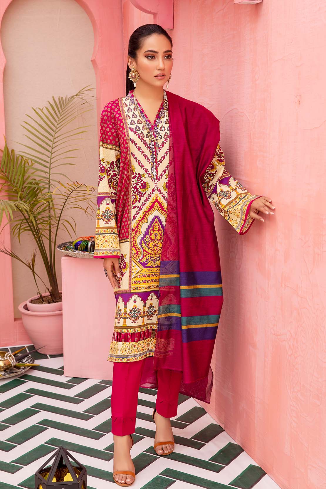 Shirt Trouser Dupatta - Image 3