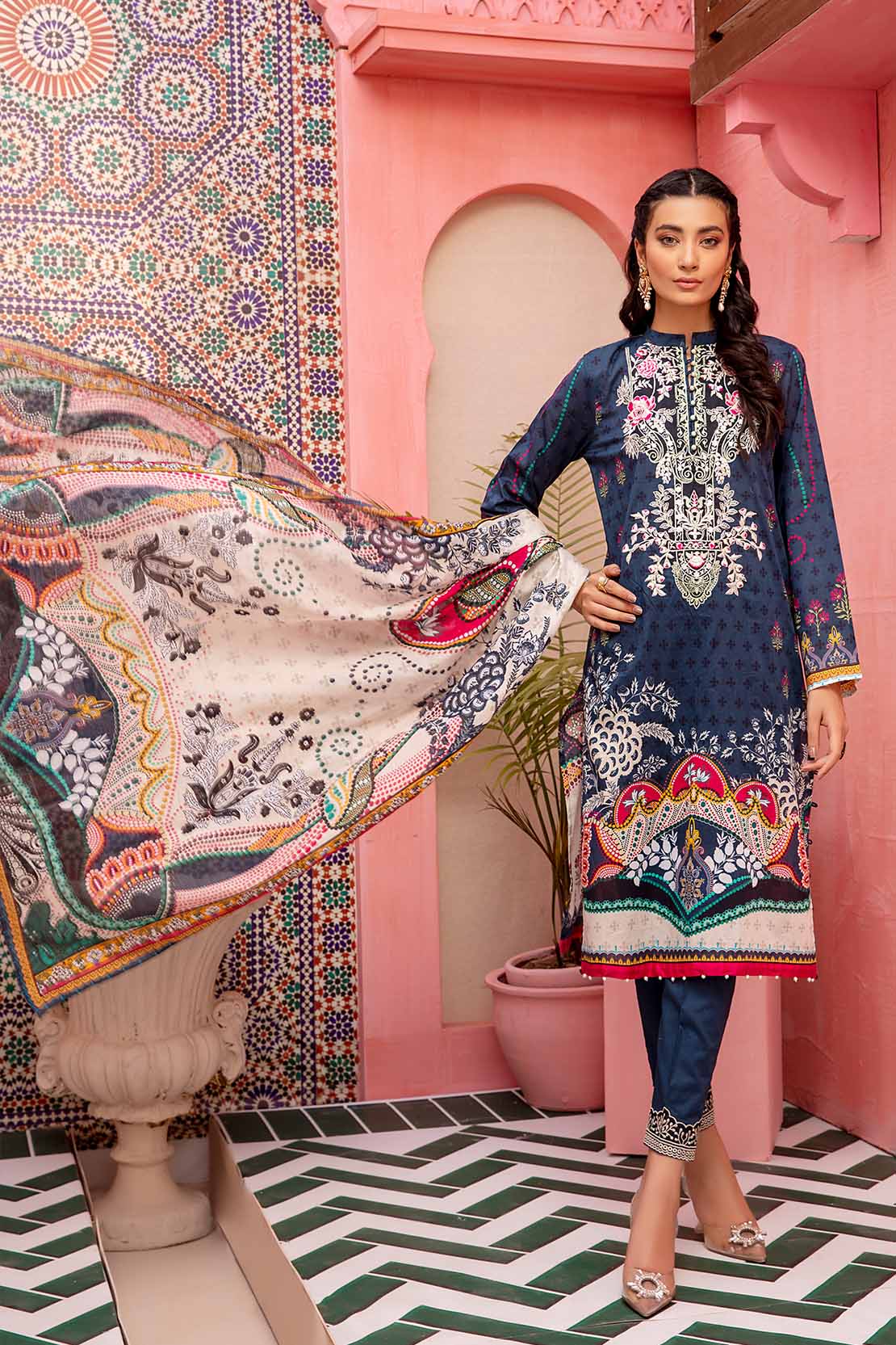Shirt Trouser Dupatta - Image 4