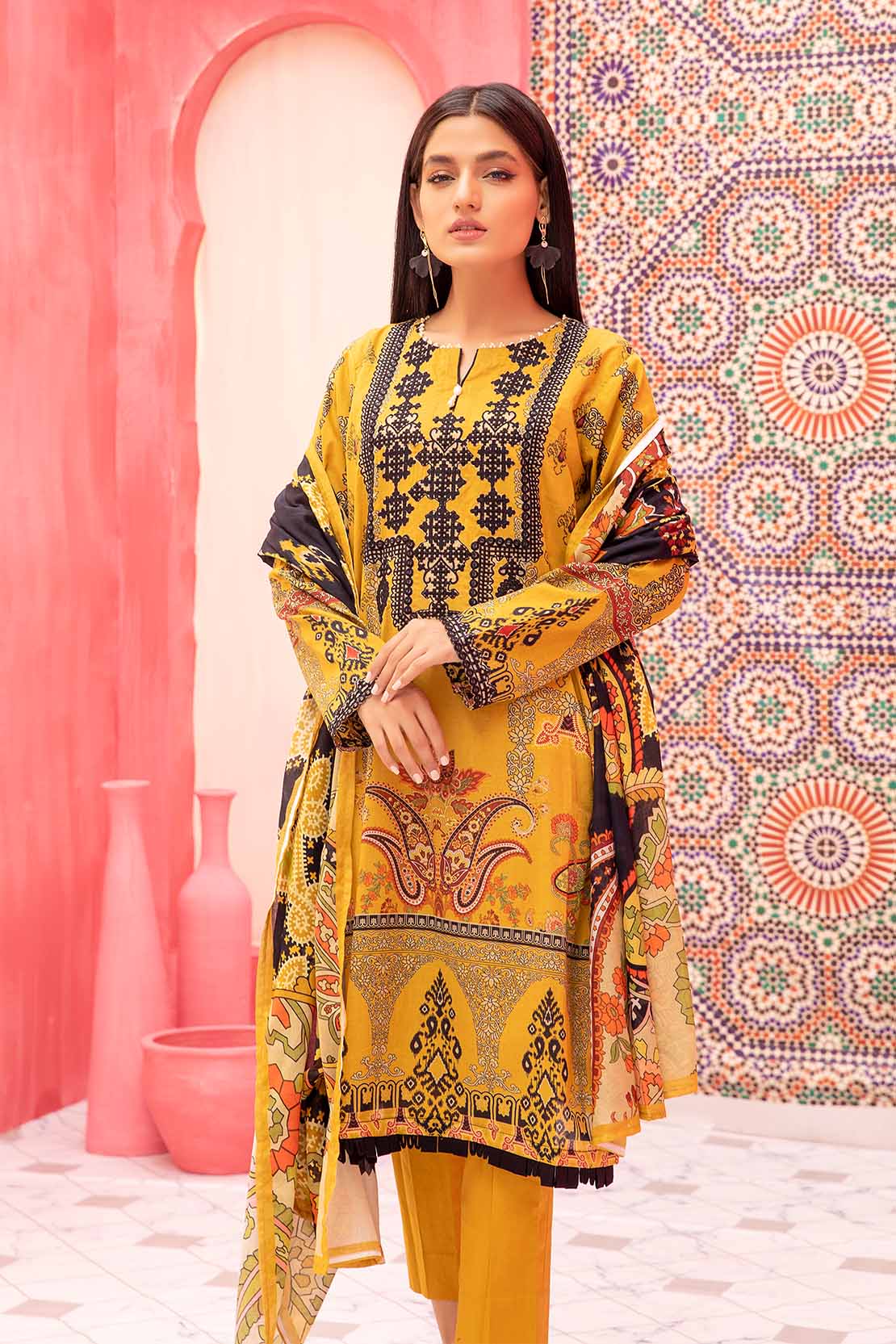 Shirt Trouser Dupatta - Image 3