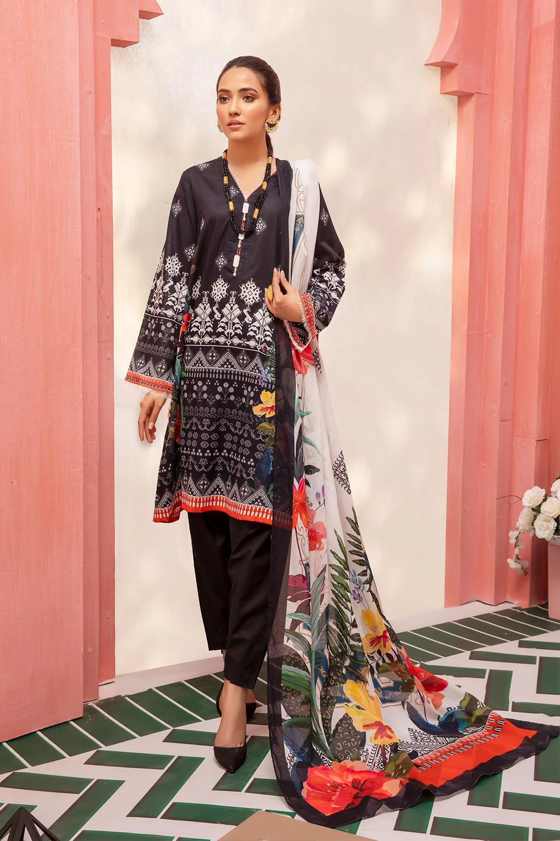 Shirt Trouser Dupatta - Image 3