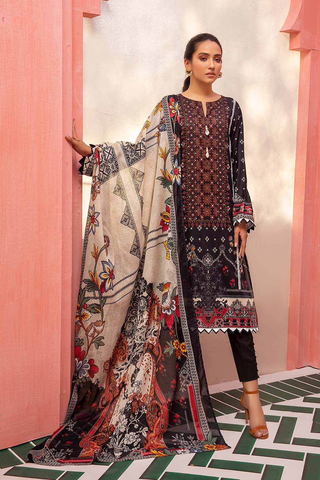 Shirt Trouser Dupatta - Image 3