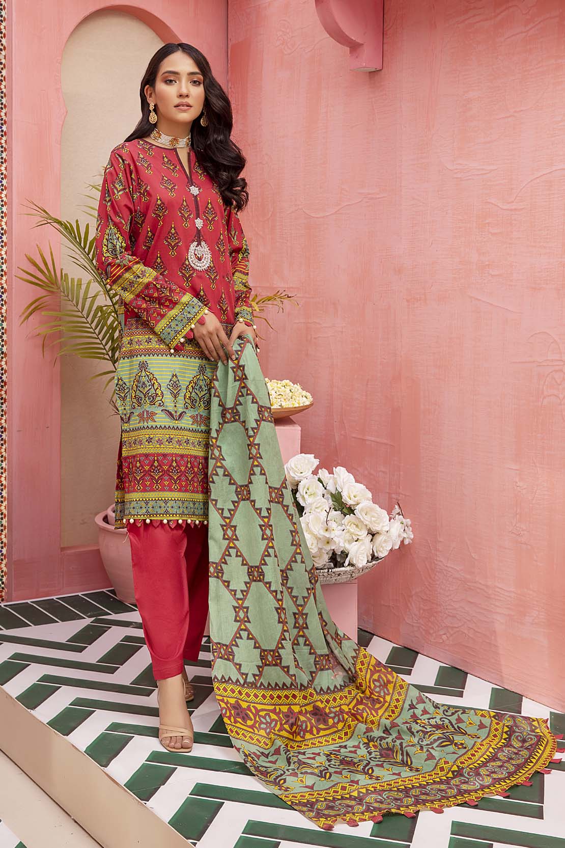 Shirt Trouser Dupatta - Image 4