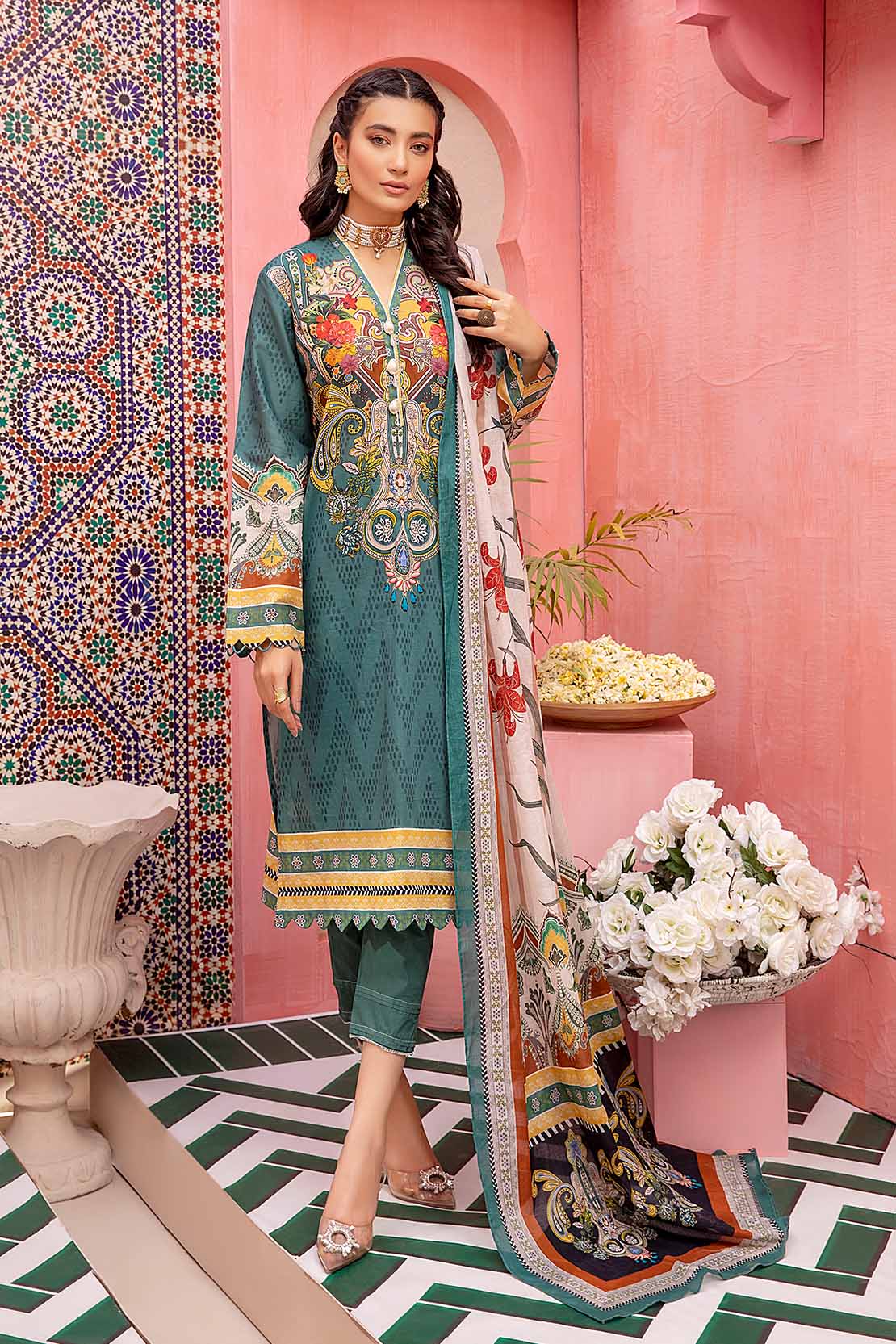 Shirt Trouser Dupatta