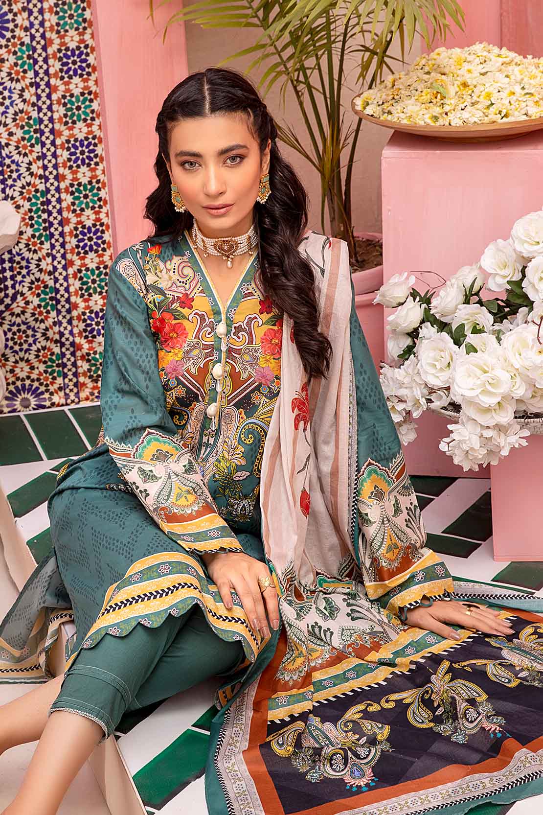 Shirt Trouser Dupatta - Image 4