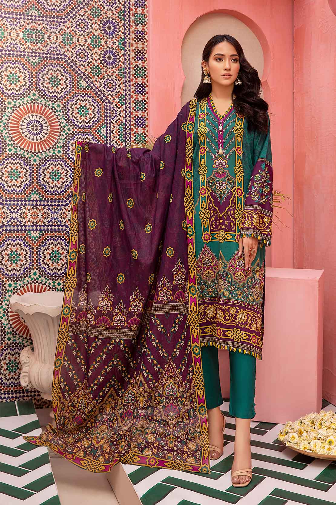 Shirt Trouser Dupatta - Image 3