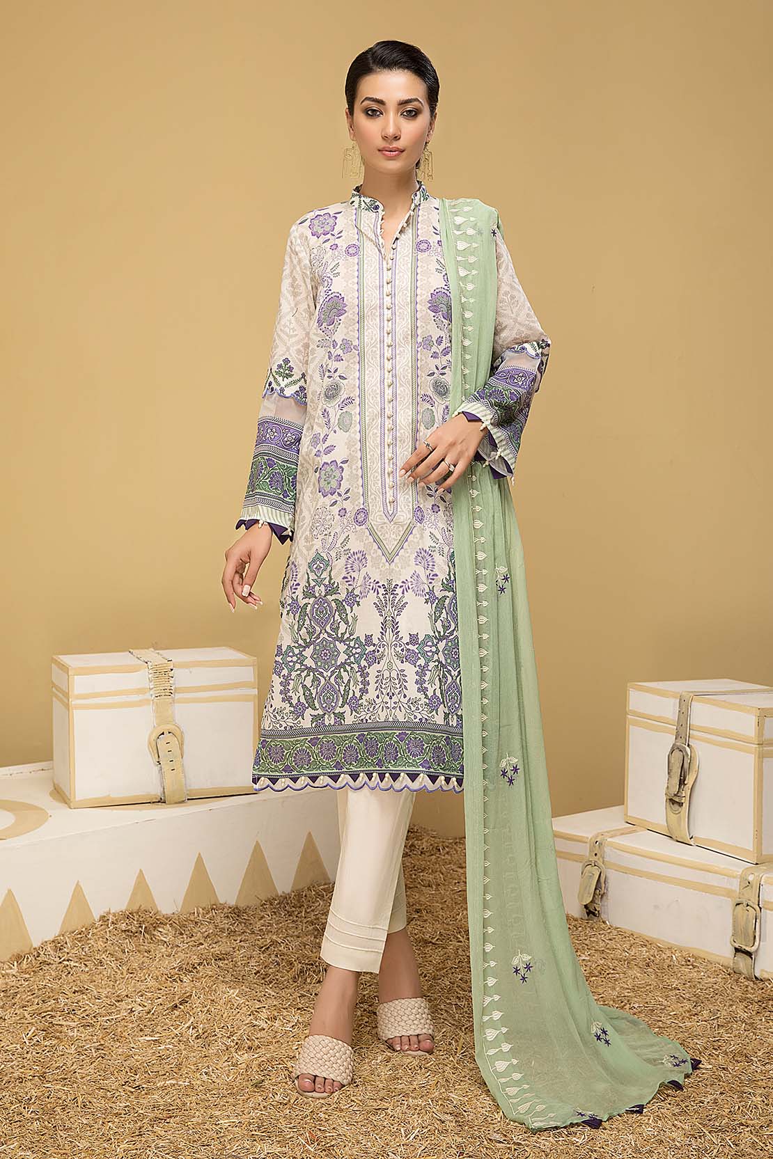 Shirt Trouser Dupatta