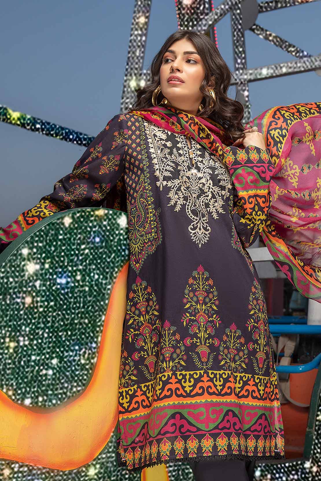 Shirt Trouser Dupatta - Image 3