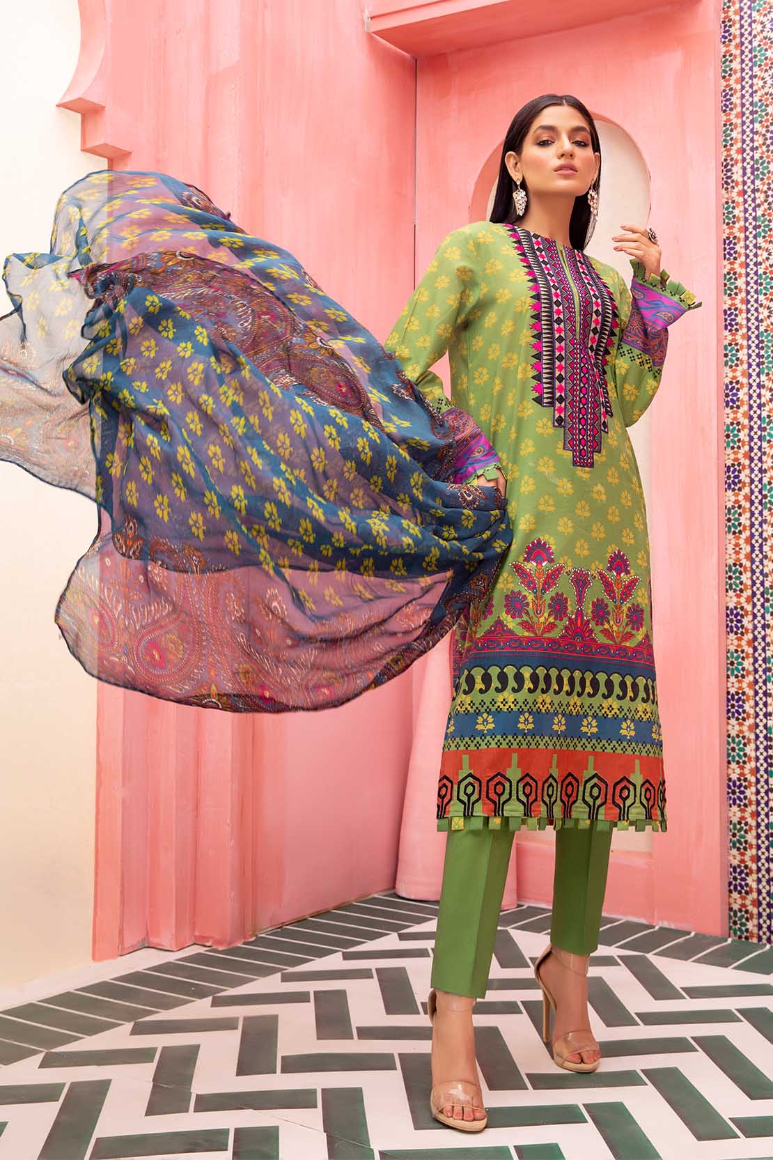Shirt Trouser Dupatta - Image 3
