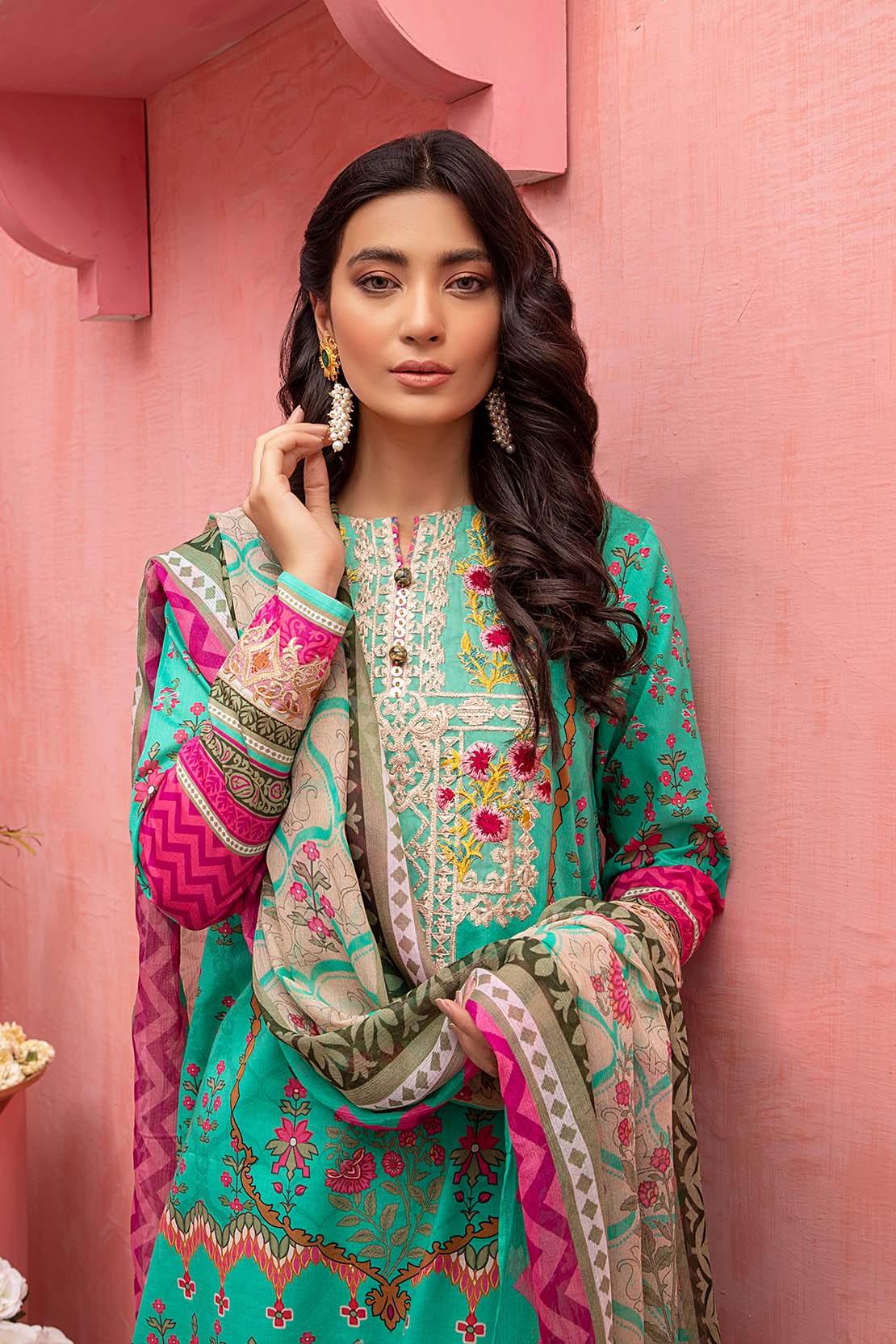 Shirt Trouser Dupatta - Image 5