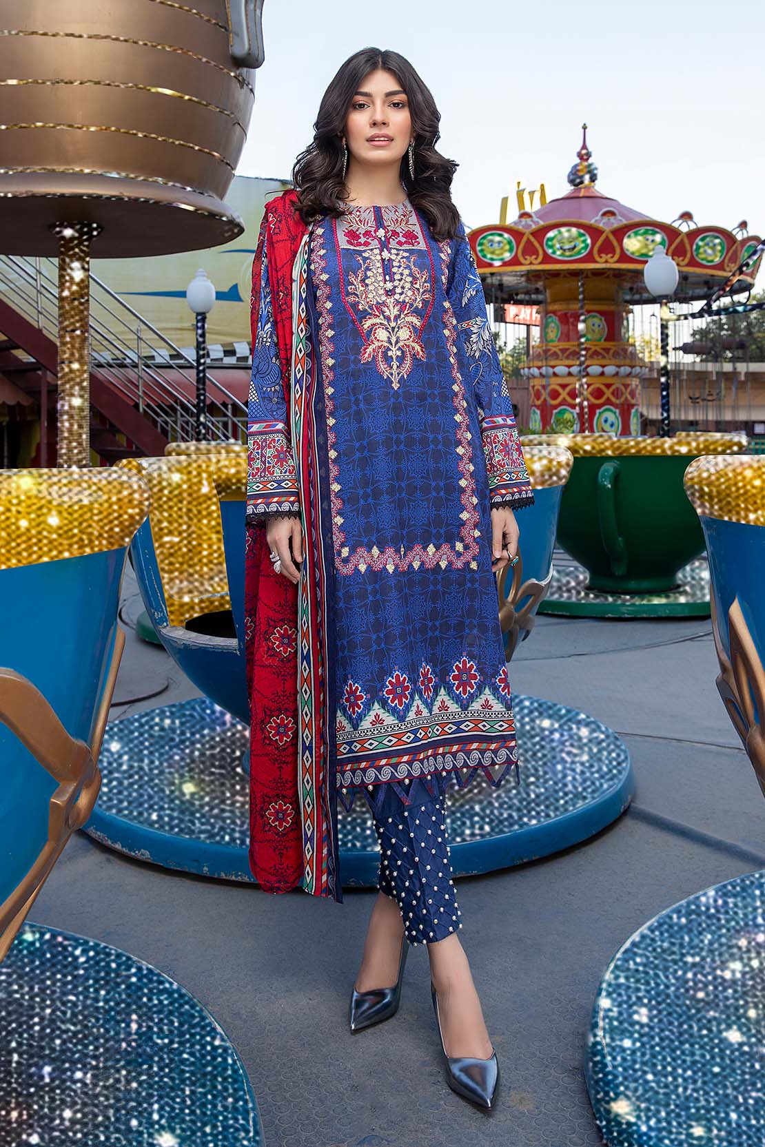 Shirt Trouser Dupatta - Image 3