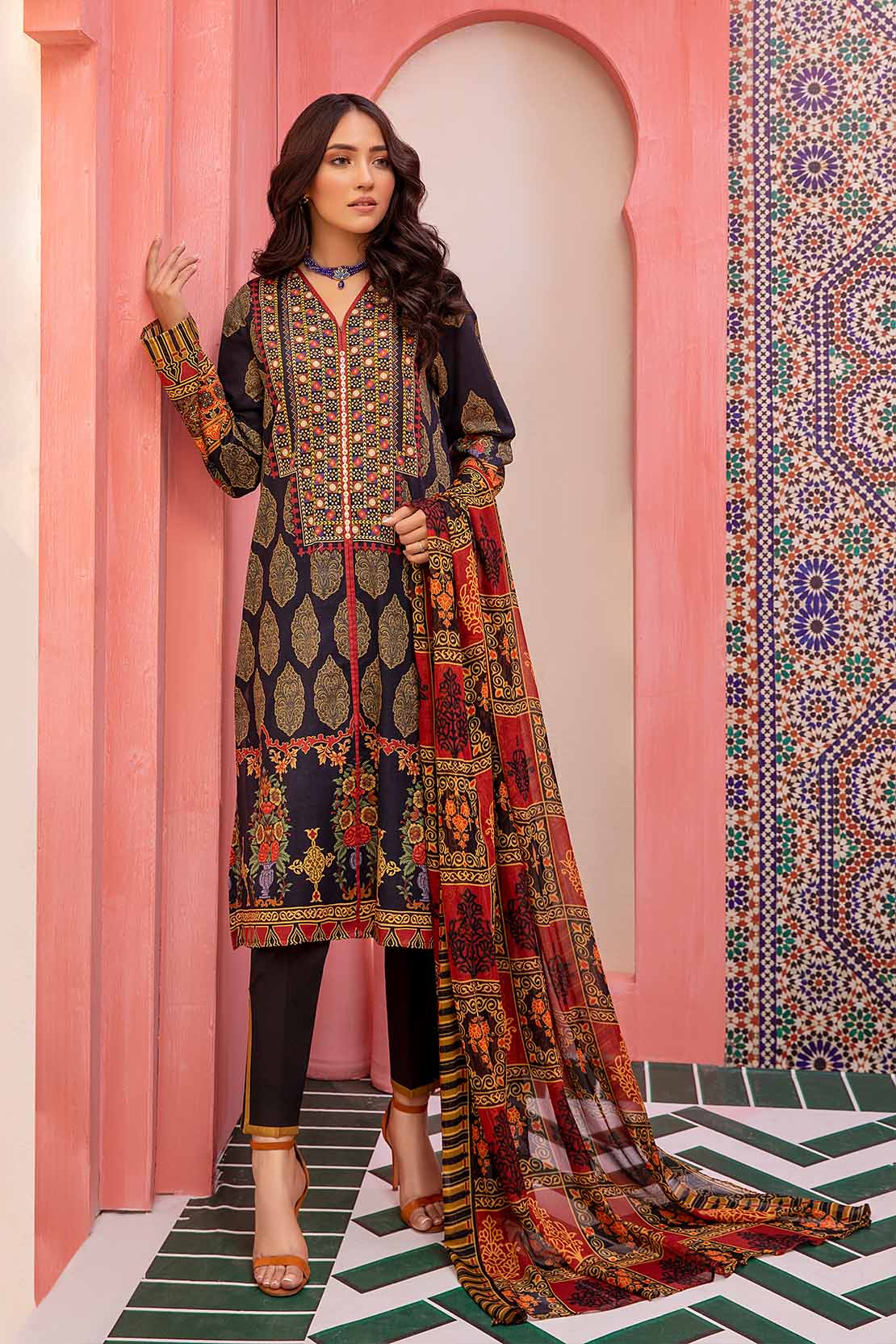 Shirt Trouser Dupatta - Image 4