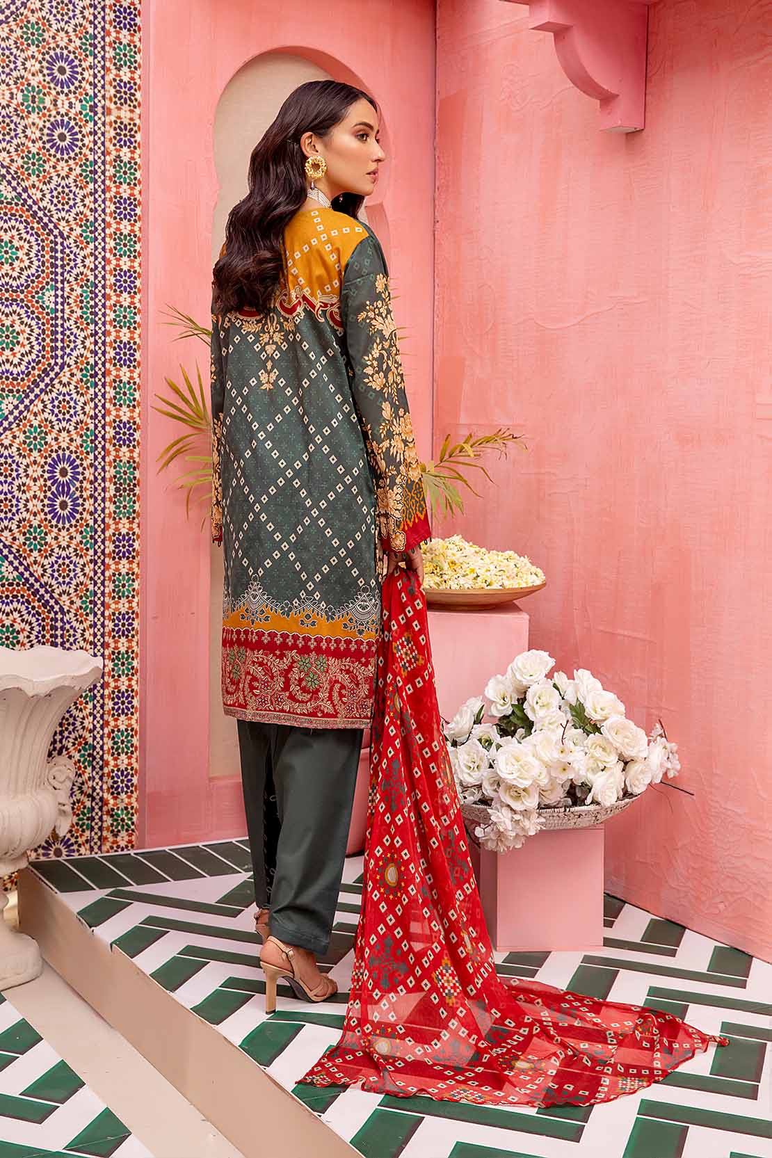 Shirt Trouser Dupatta - Image 2