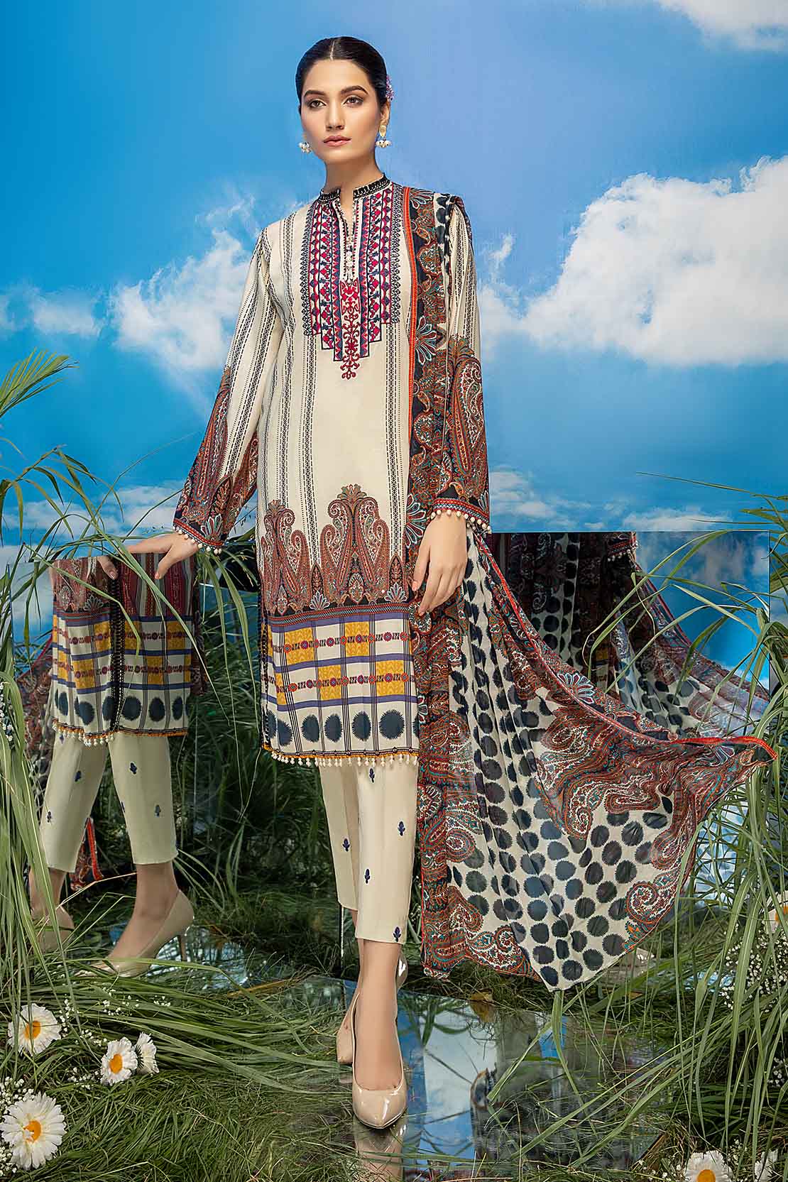 Shirt Trouser Dupatta - Image 4