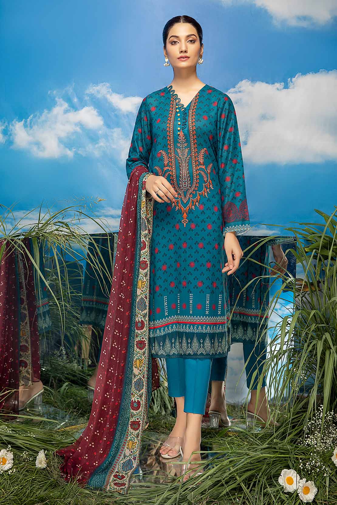 Shirt Trouser Dupatta