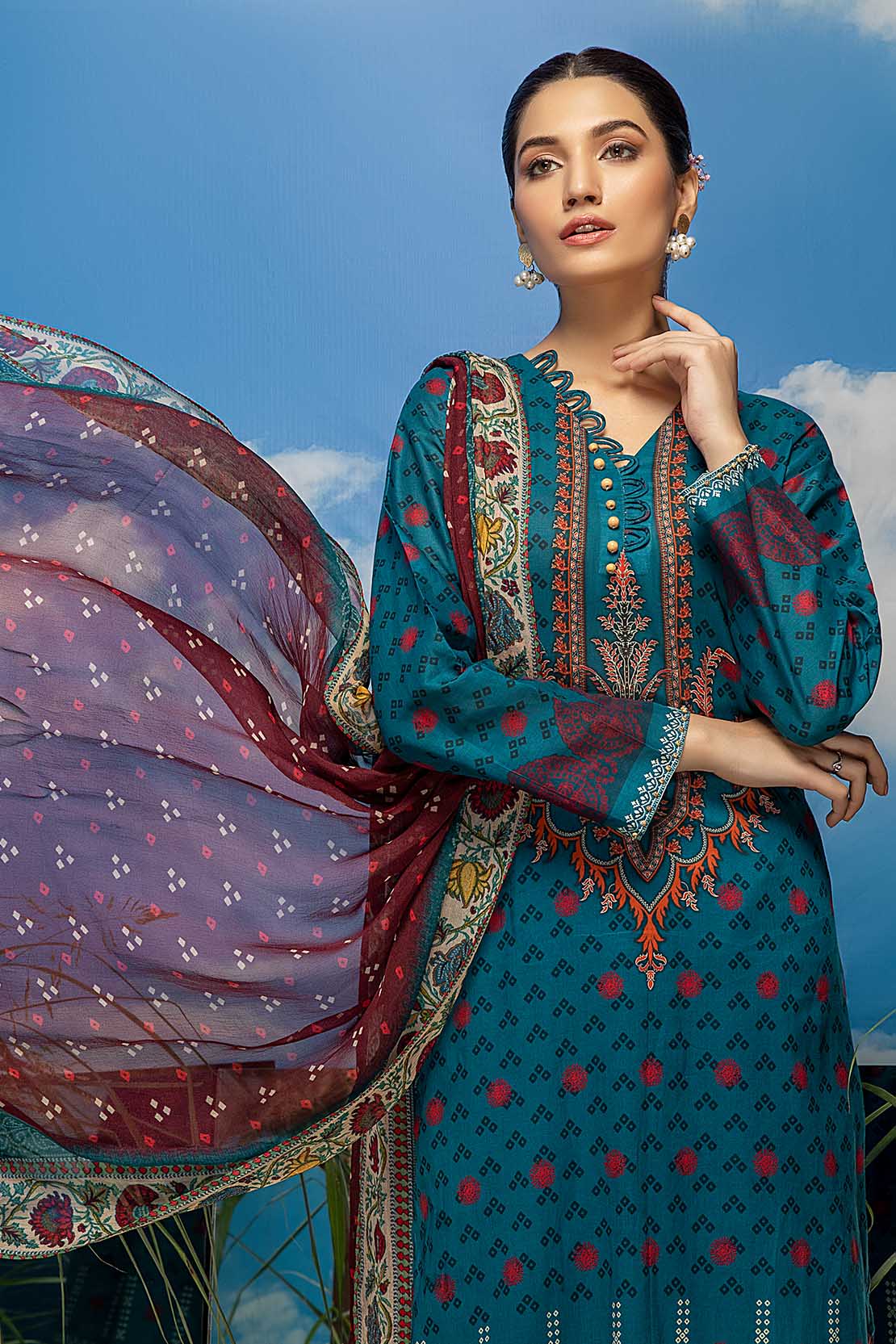Shirt Trouser Dupatta - Image 4