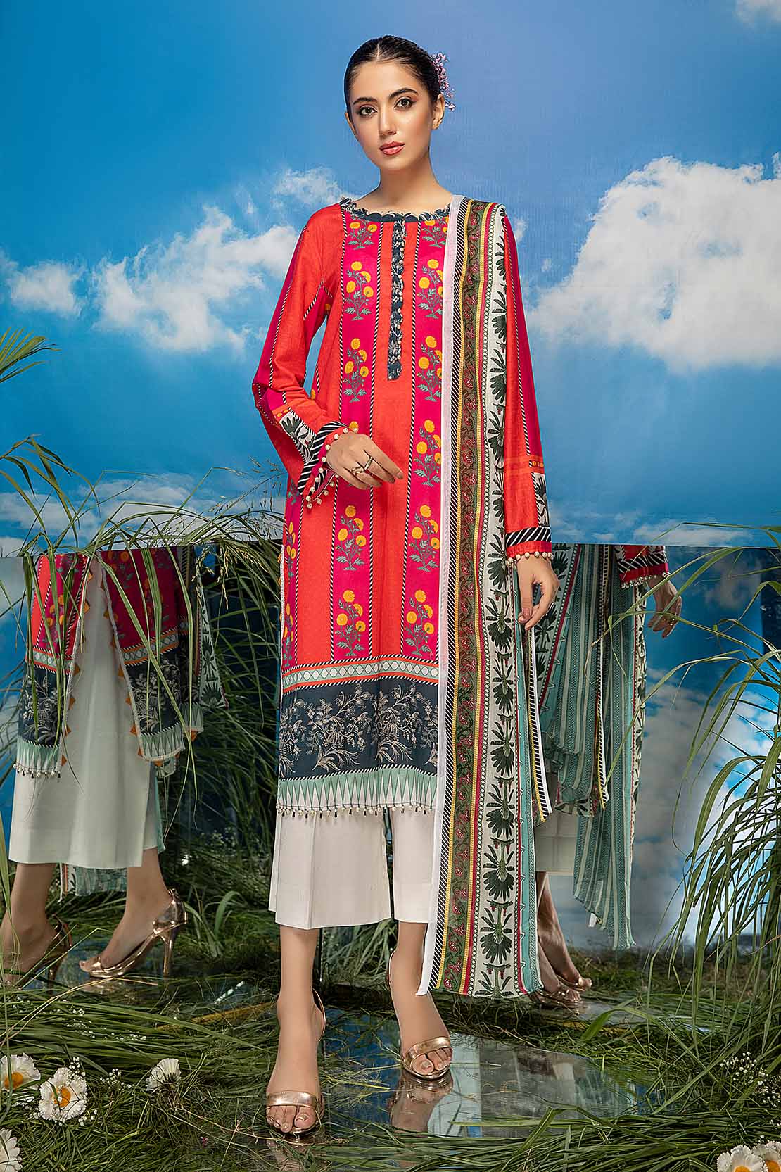 Shirt Trouser Dupatta - Image 3