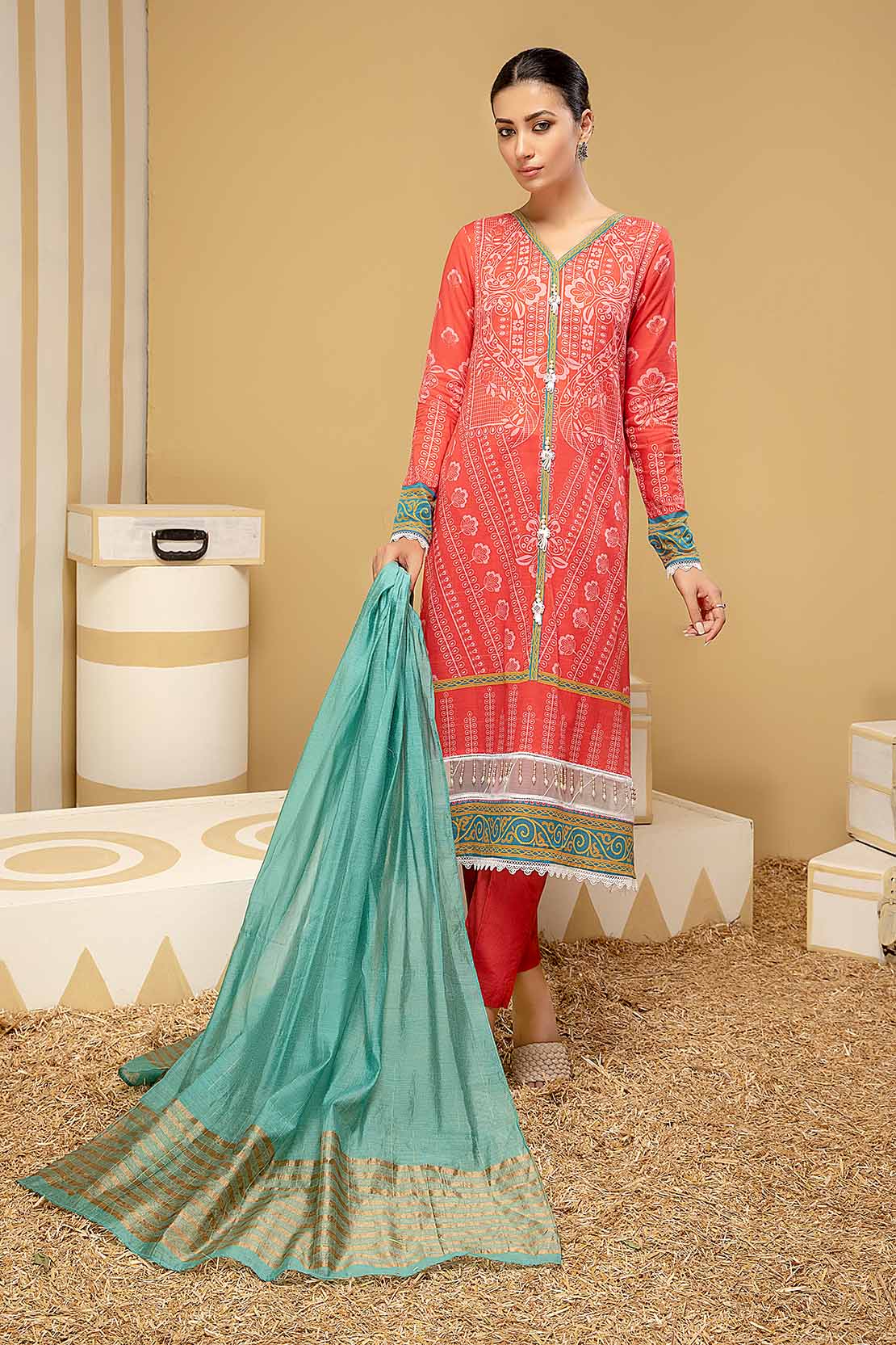 Shirt Trouser Dupatta