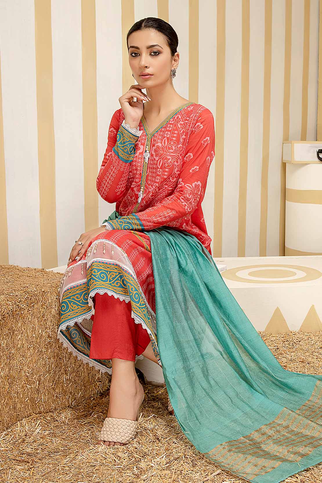 Shirt Trouser Dupatta - Image 5