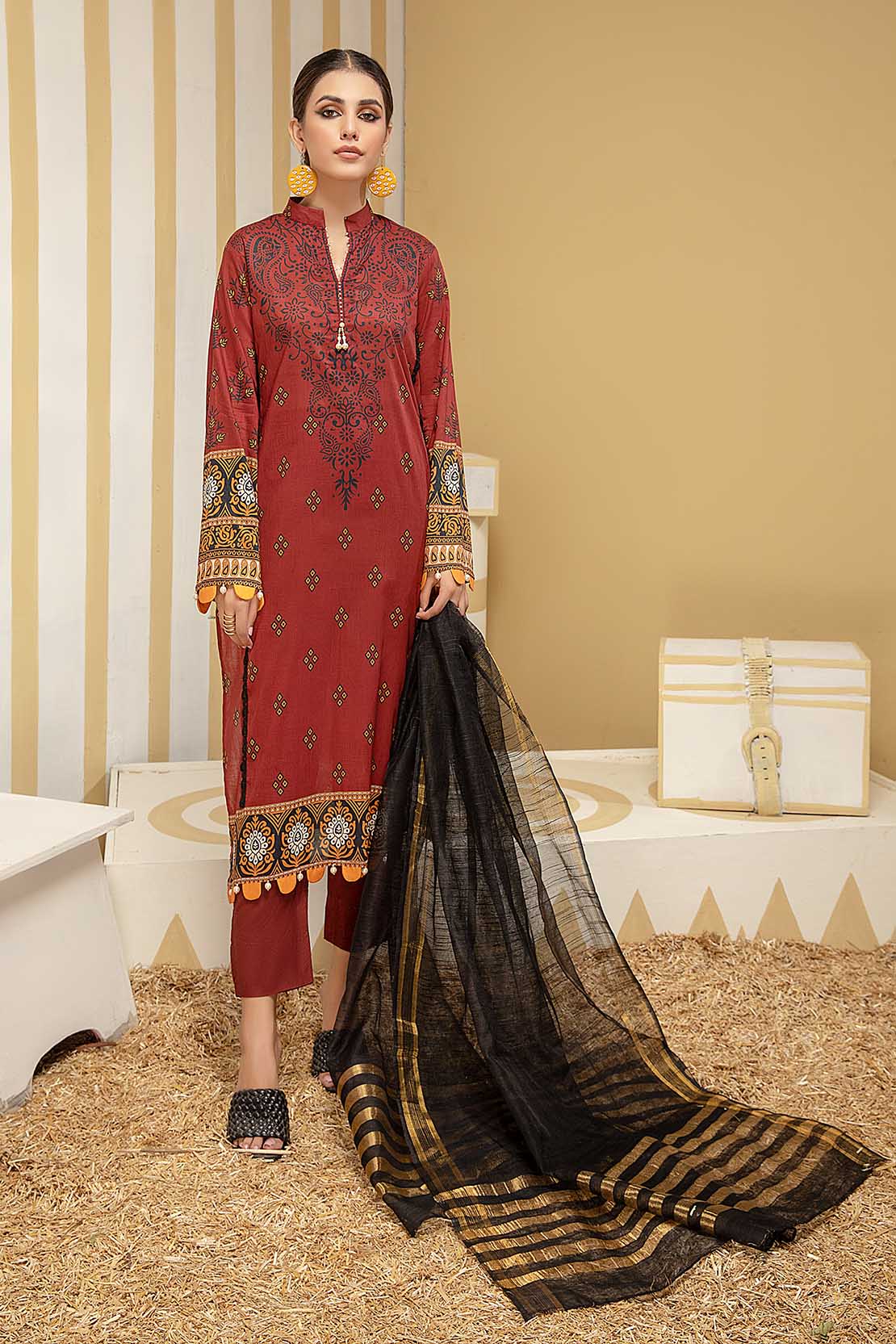 Shirt Trouser Dupatta