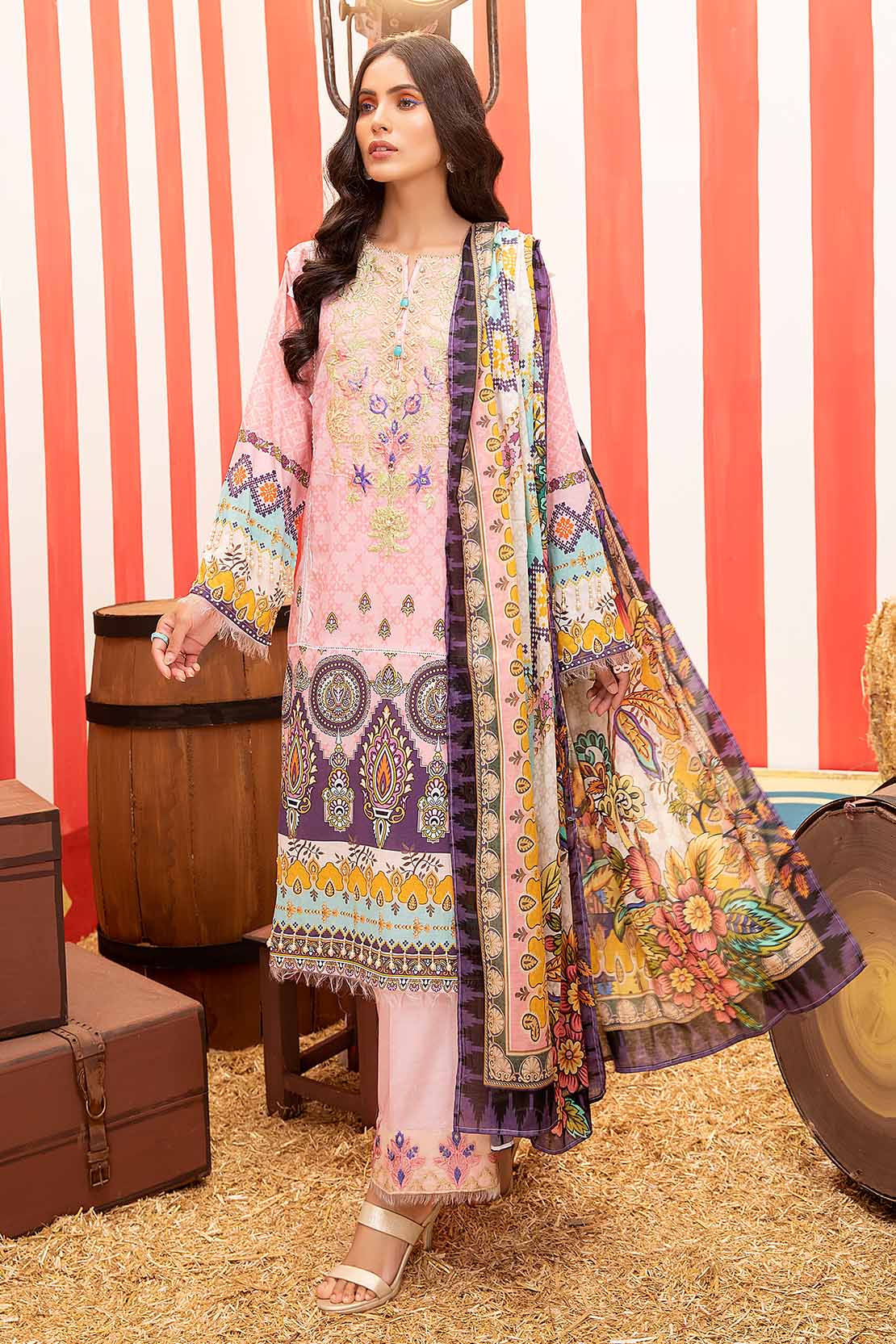Shirt Trouser Dupatta - Image 3