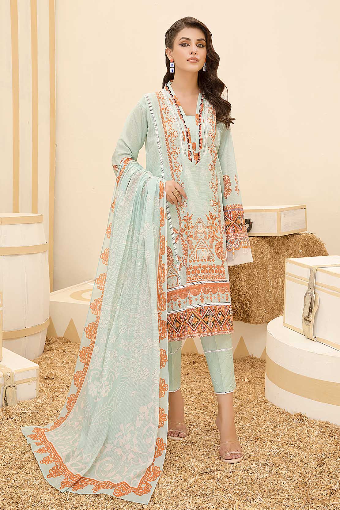 Shirt Trouser Dupatta - Image 3