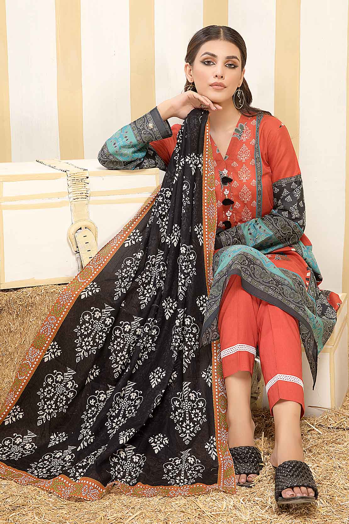 Shirt Trouser Dupatta - Image 5