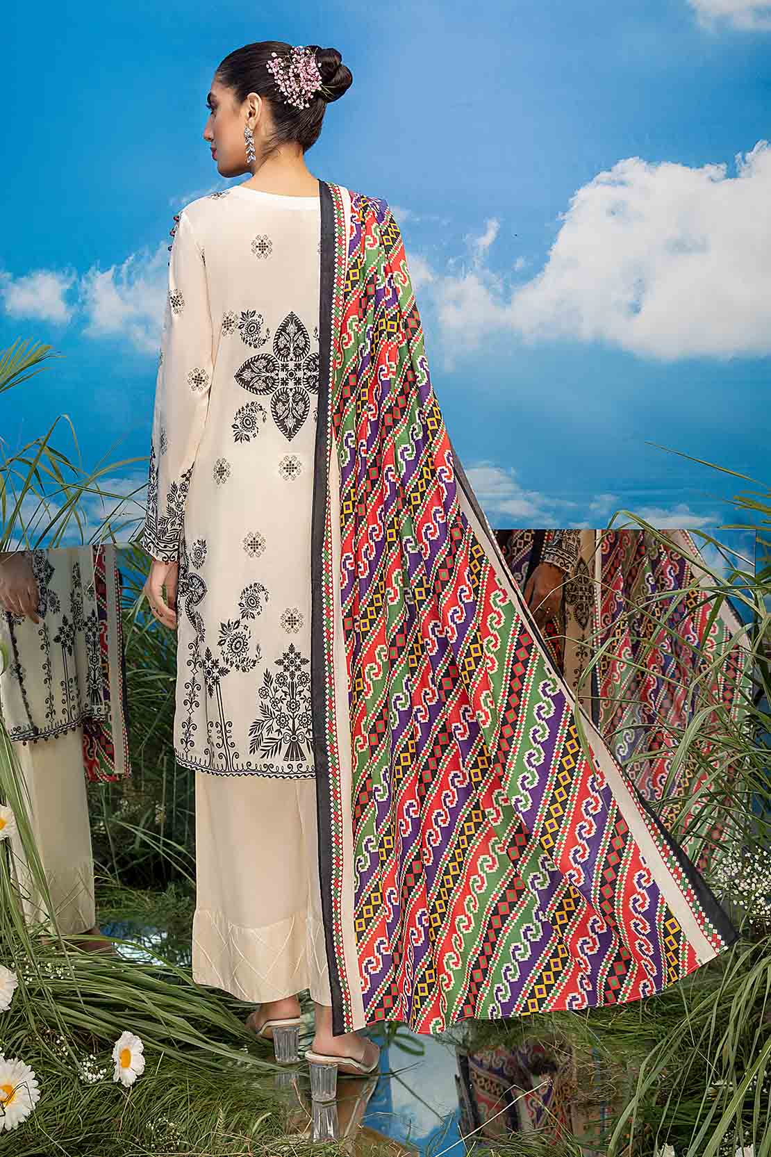 Shirt Trouser Dupatta - Image 2