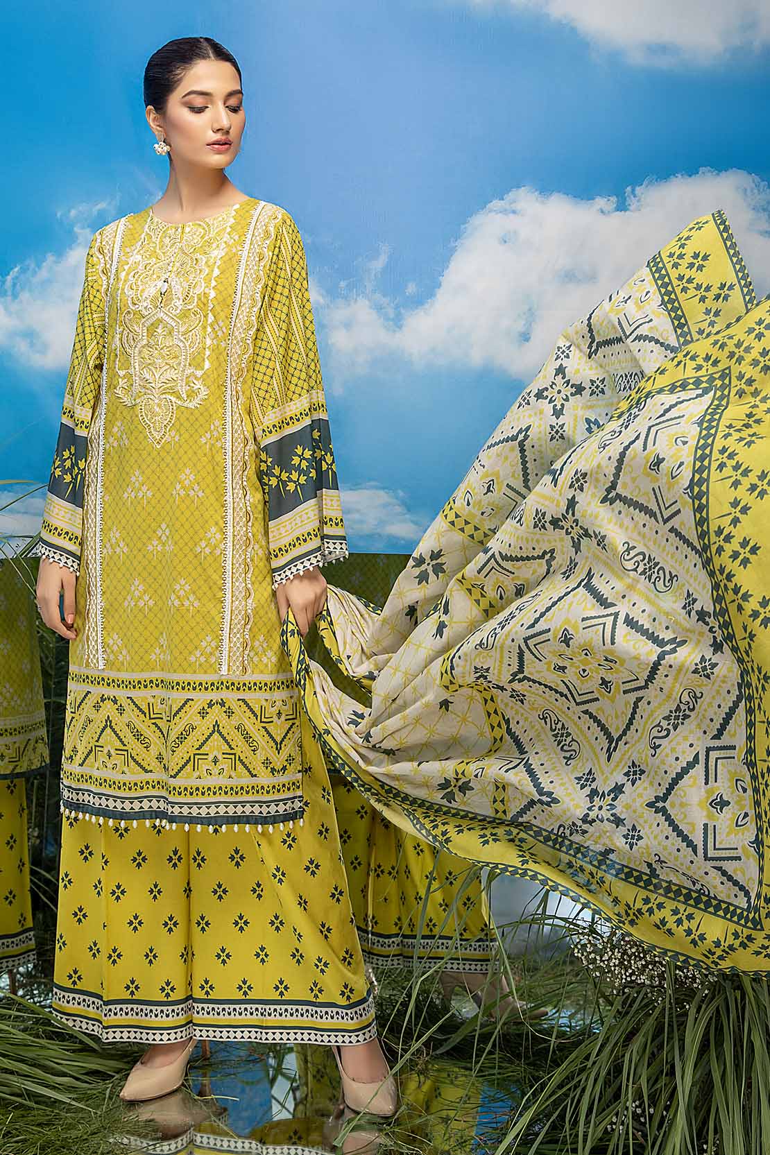 Shirt Trouser Dupatta - Image 3