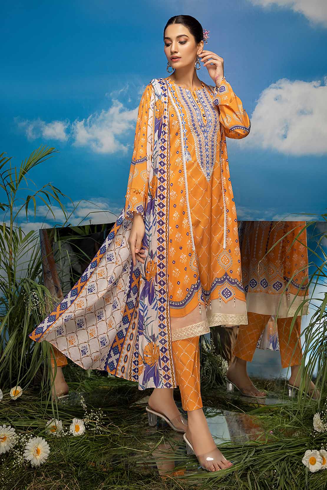 Shirt Trouser Dupatta - Image 3