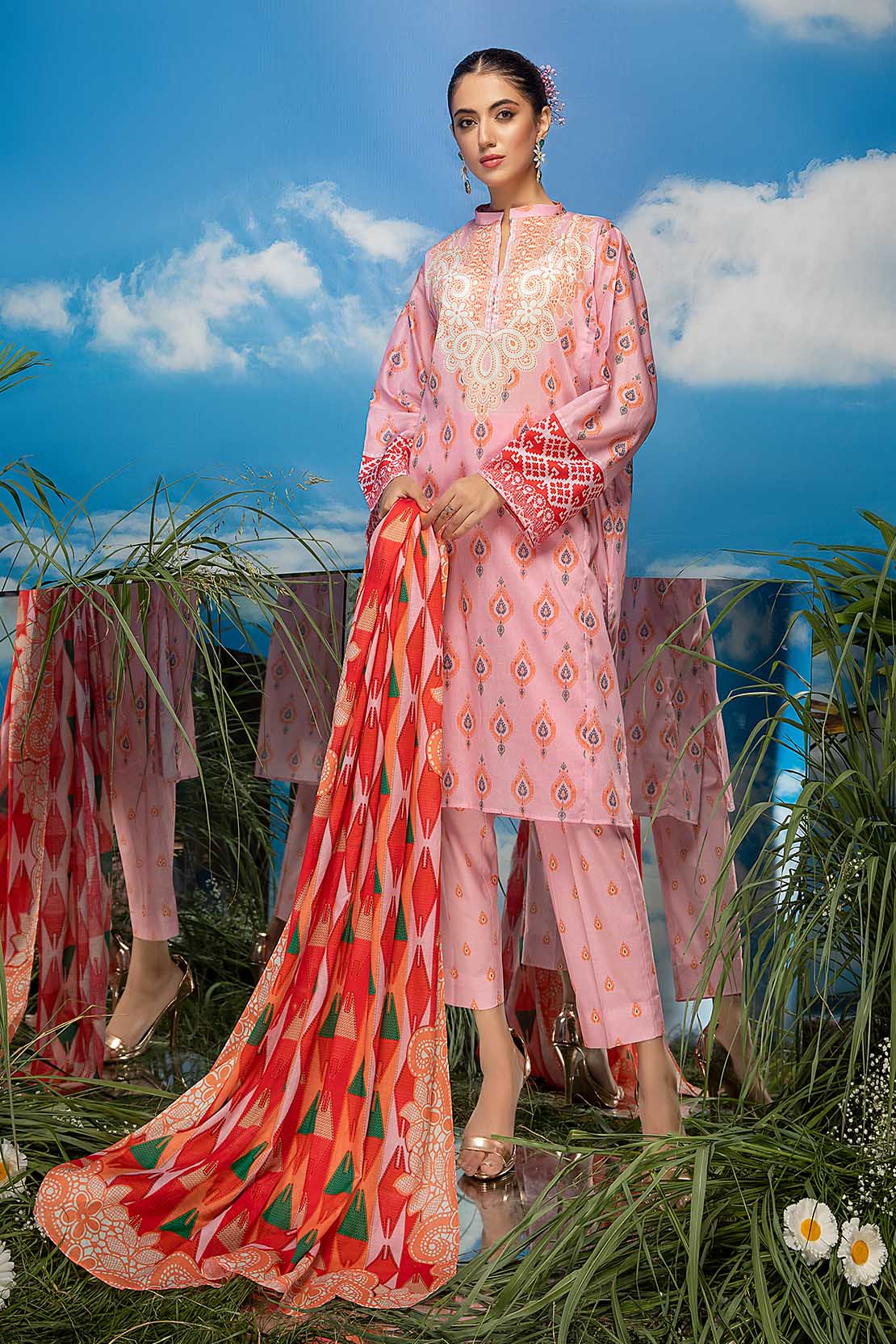 Shirt Trouser Dupatta - Image 3