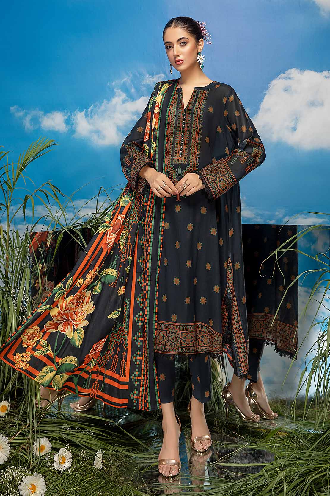 Shirt Trouser Dupatta - Image 3