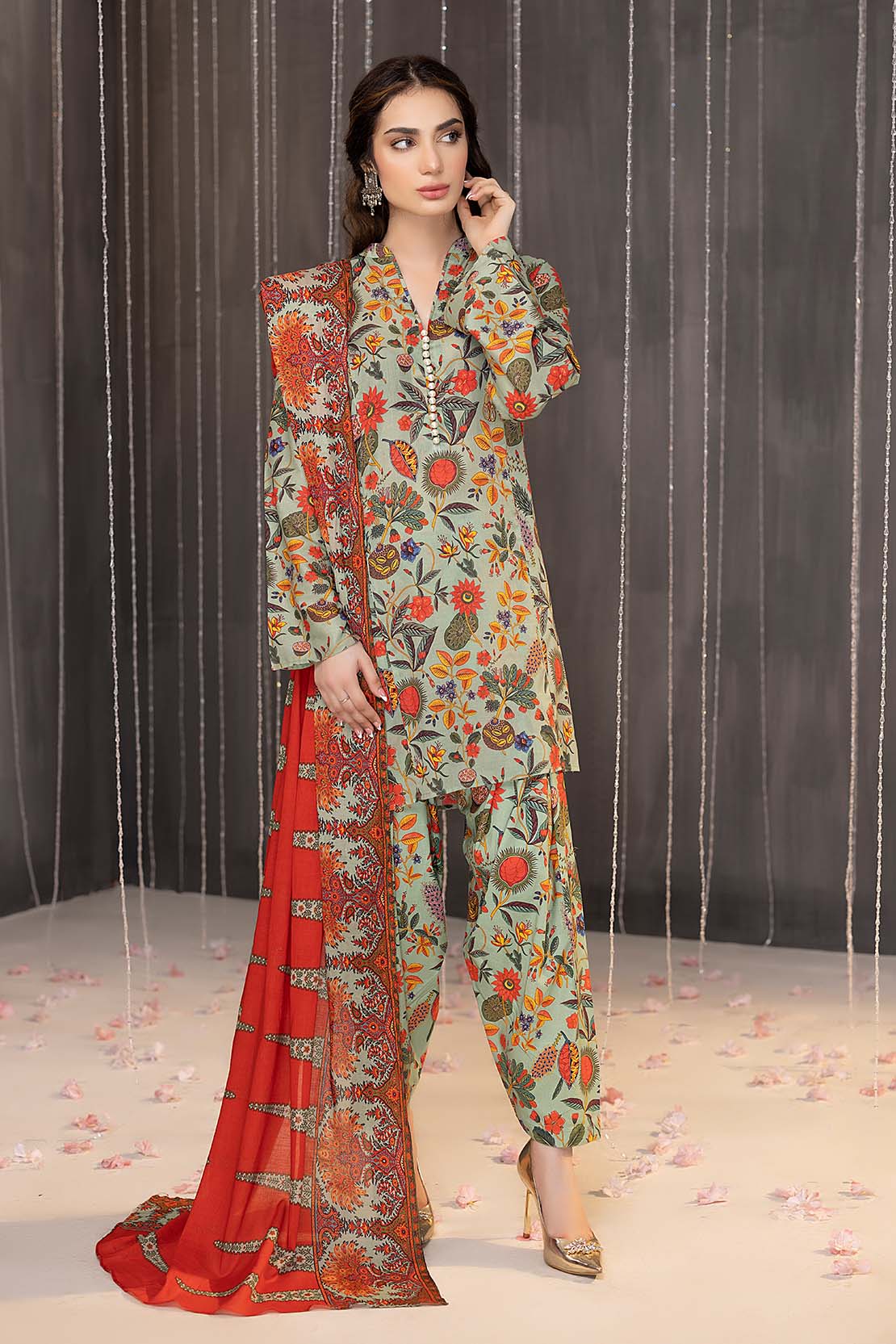 Shirt Trouser Dupatta - Image 3