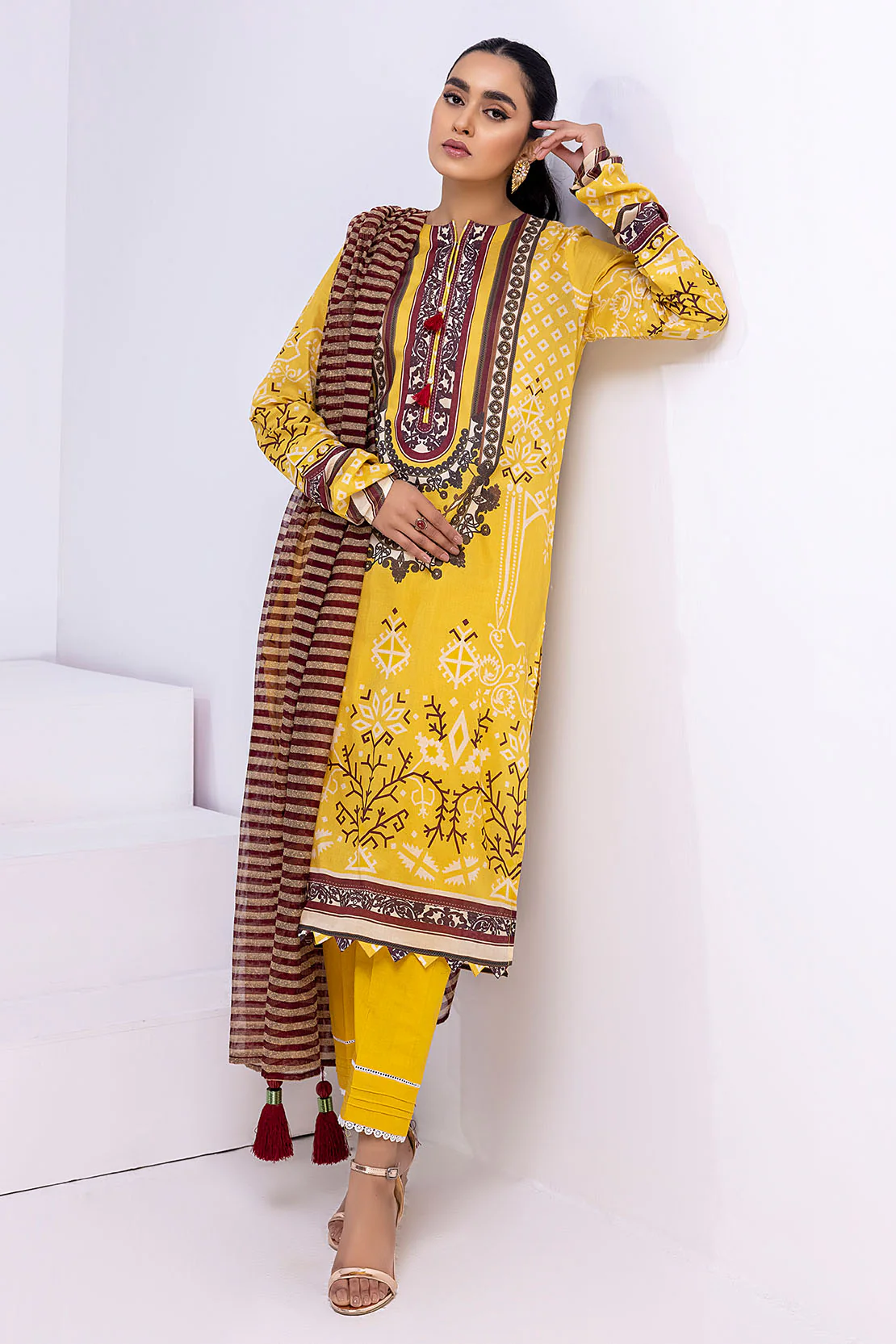 Shirt Trouser Dupatta - Image 3
