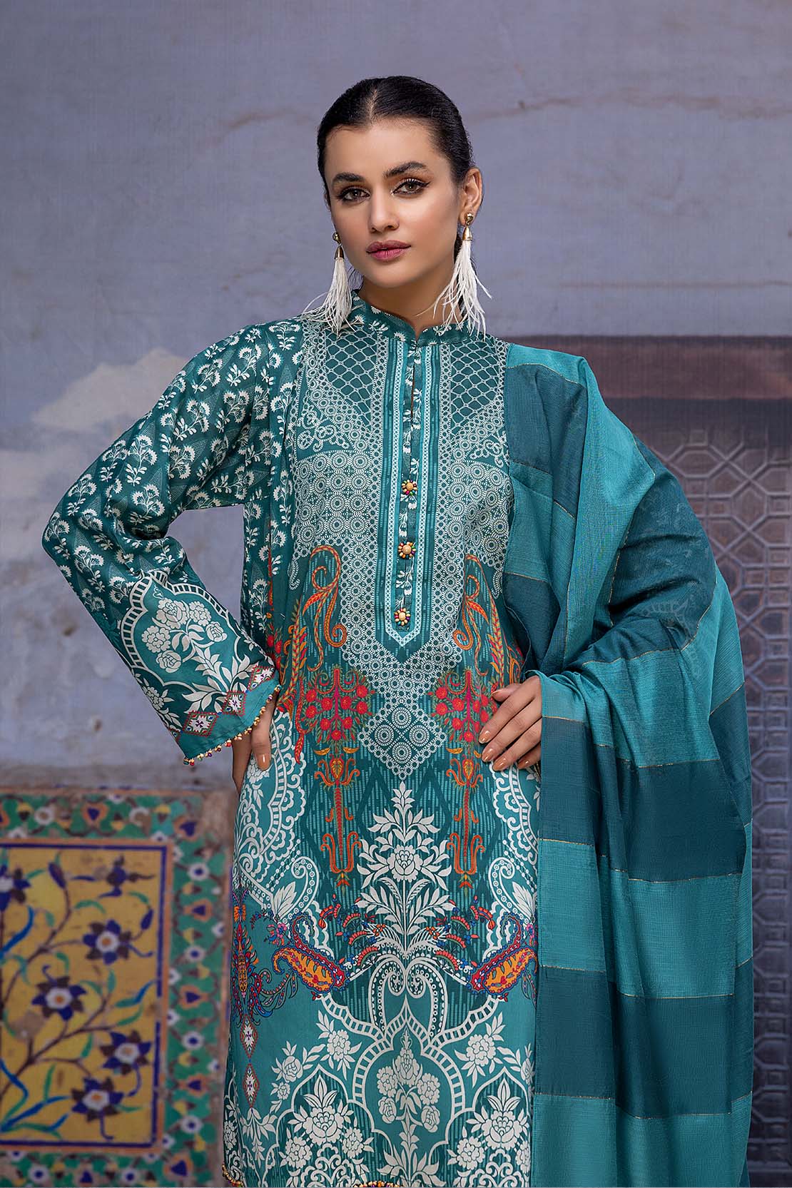 Shirt Trouser Dupatta - Image 5