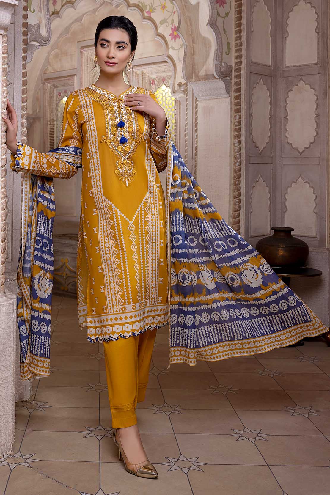 Shirt Trouser Dupatta - Image 3