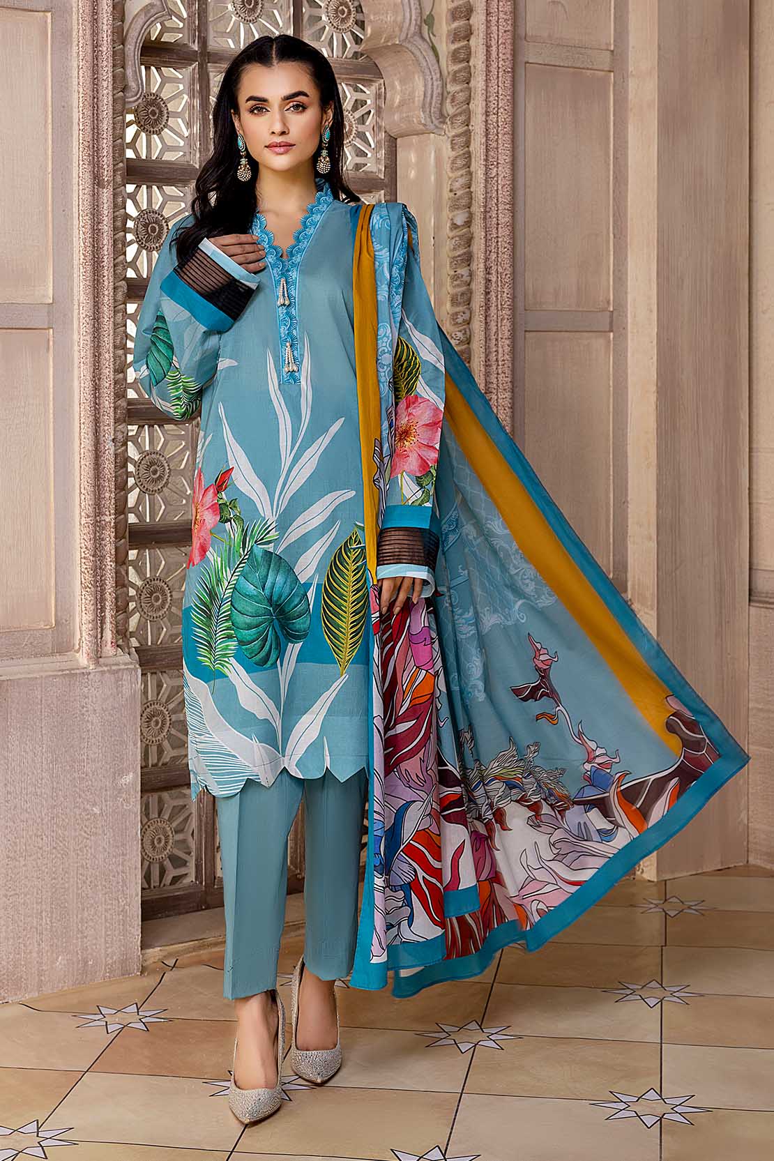 Shirt Trouser Dupatta - Image 3