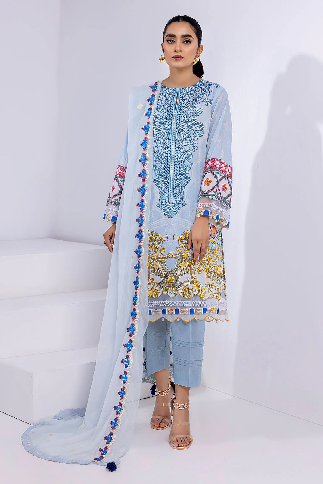 Shirt Trouser Dupatta - Image 3