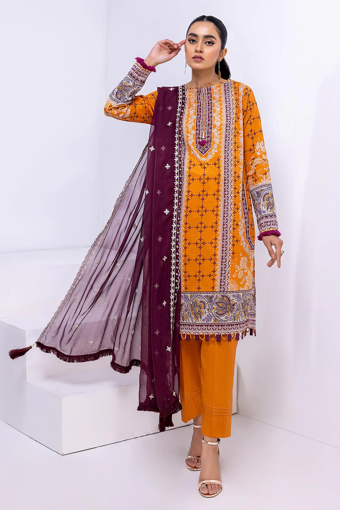 Shirt Trouser Dupatta - Image 3