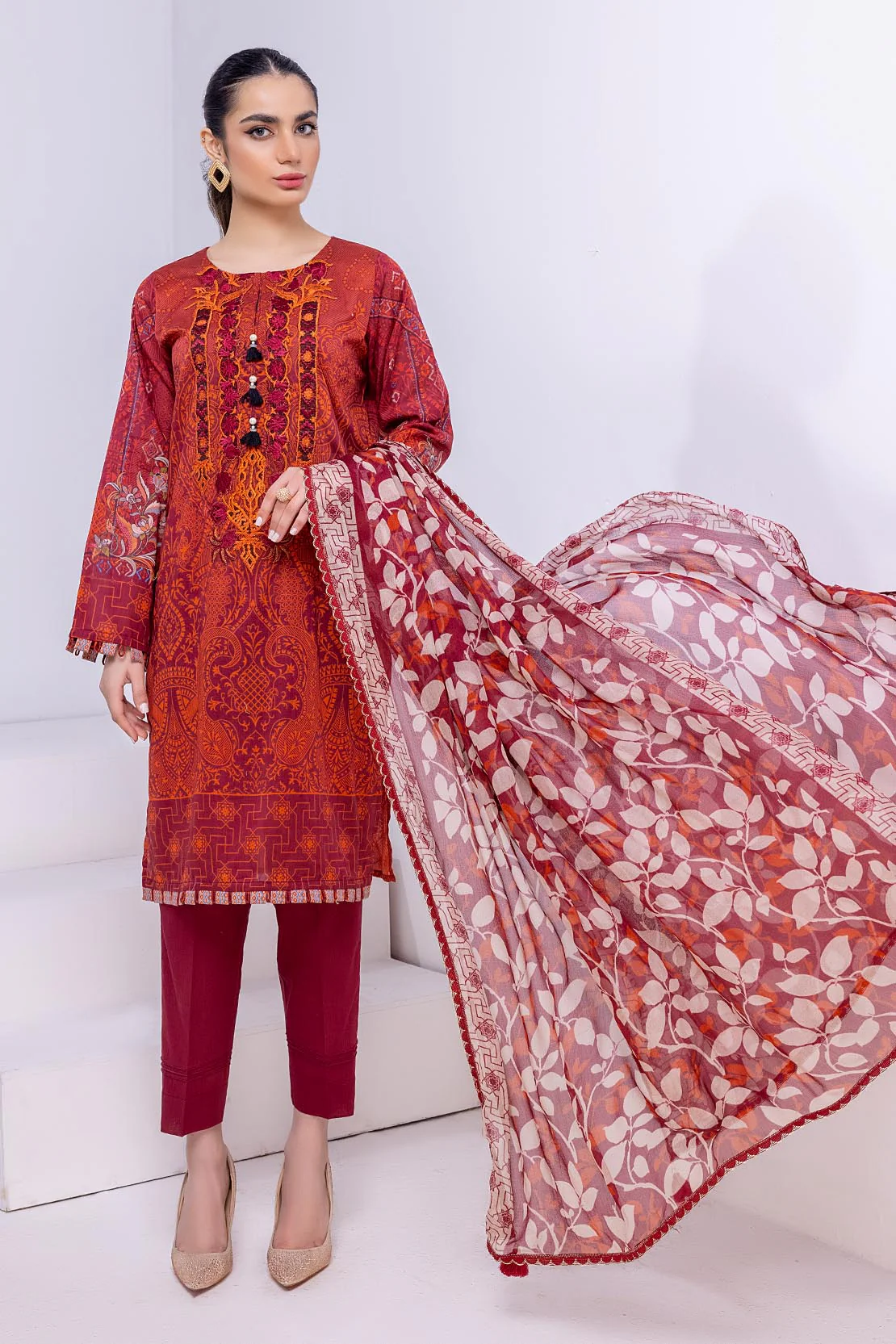 Shirt Trouser Dupatta - Image 3