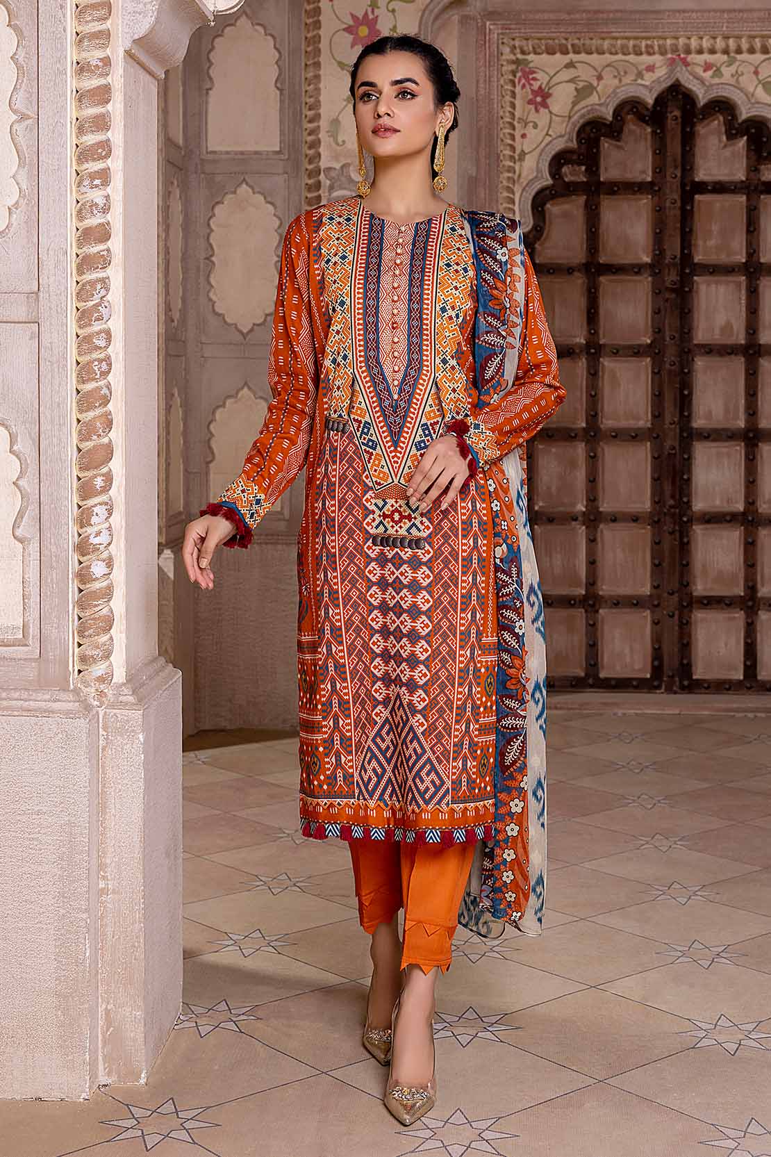 Shirt Trouser Dupatta - Image 4