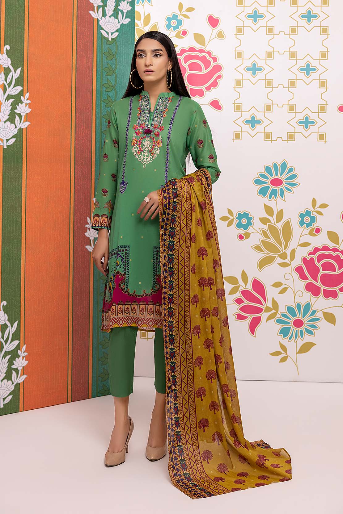 Shirt Trouser Dupatta - Image 3