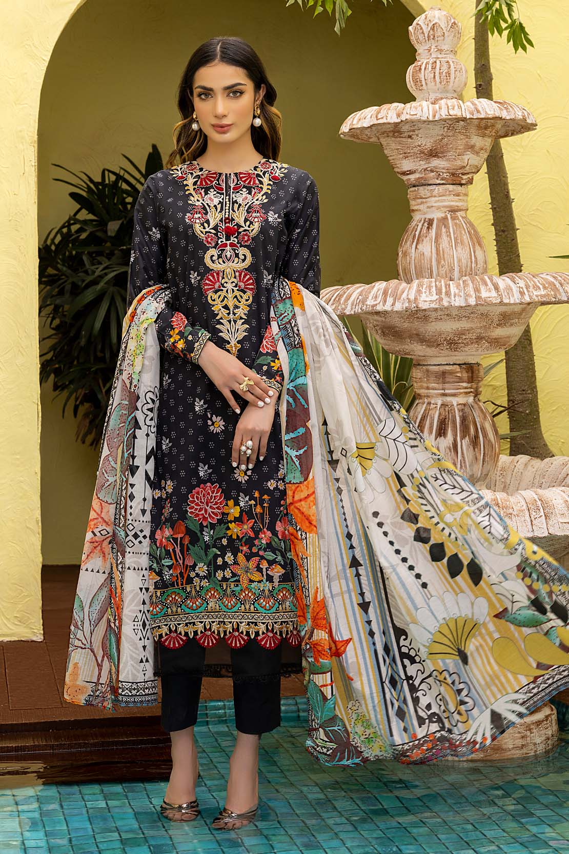 Shirt Trouser Dupatta - Image 3